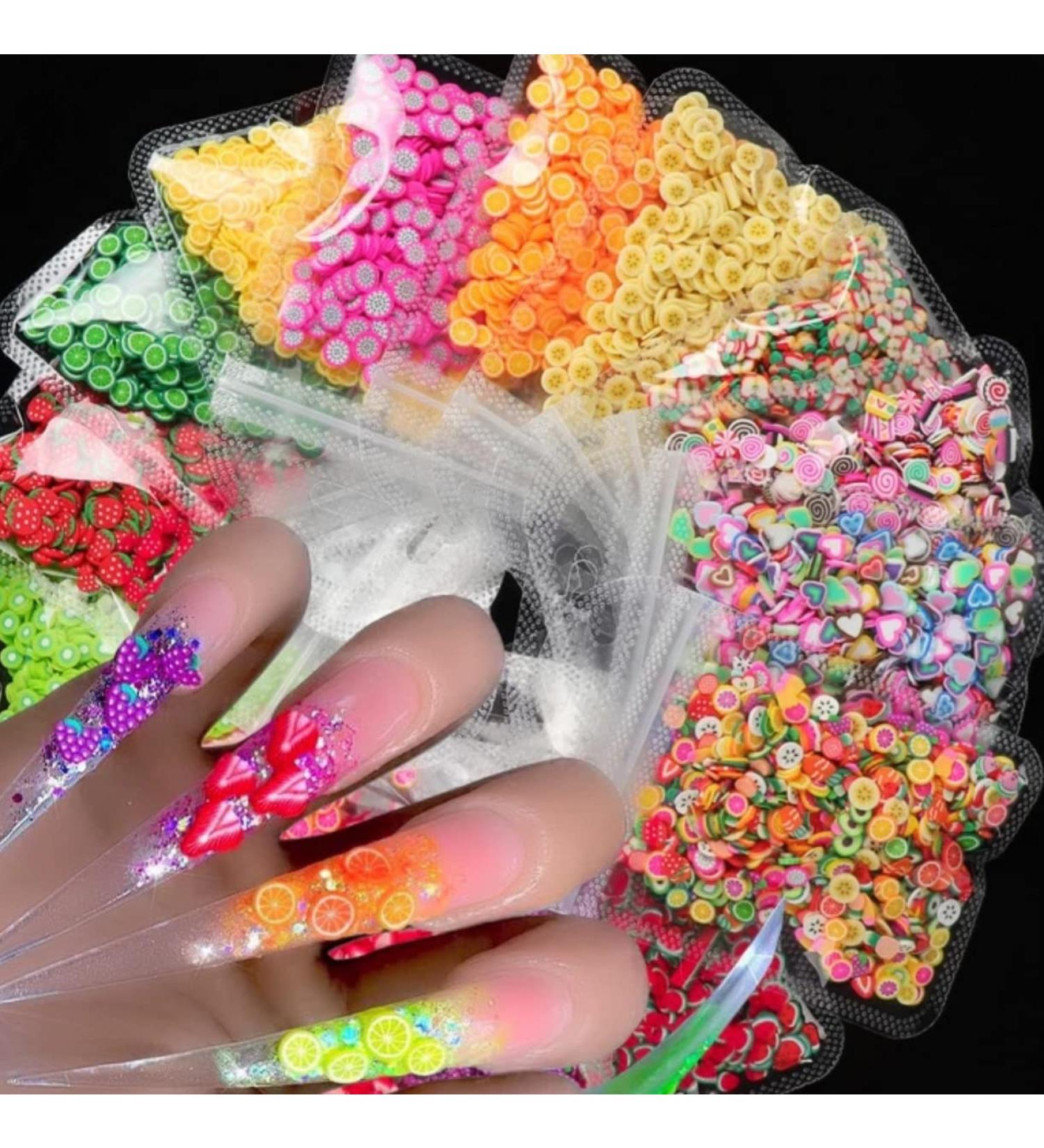 Lime Fruit 3D Nail Art Slices - DIY Polymer Fruit Nail Art Supplies - Buy Online on GoSupps.com