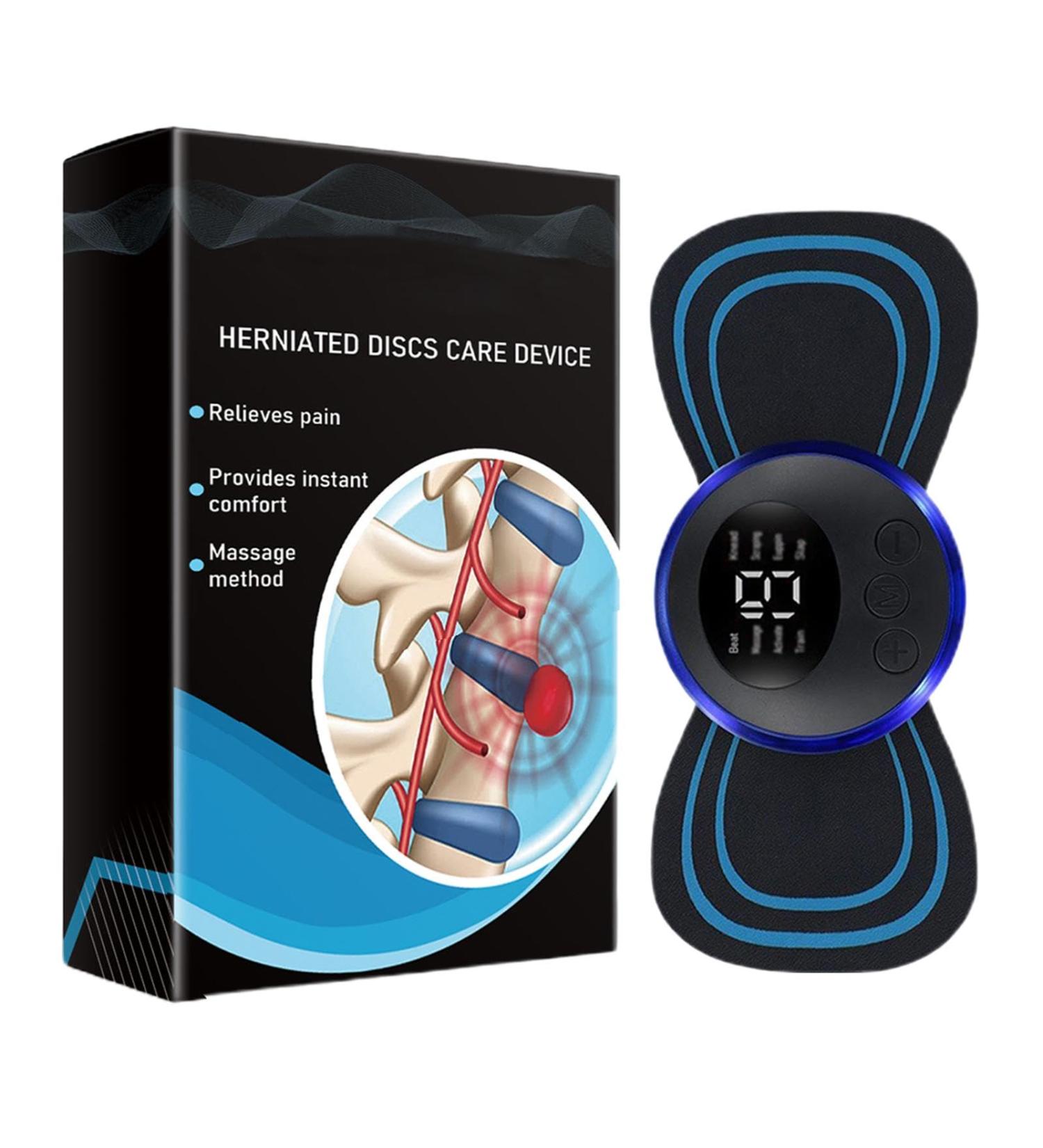 Relieve Lower Back Pain: Adjustable Lumbar Traction Device & Back Massager for Herniated Discs - Posture Correction - Buy Online on GoSupps.com