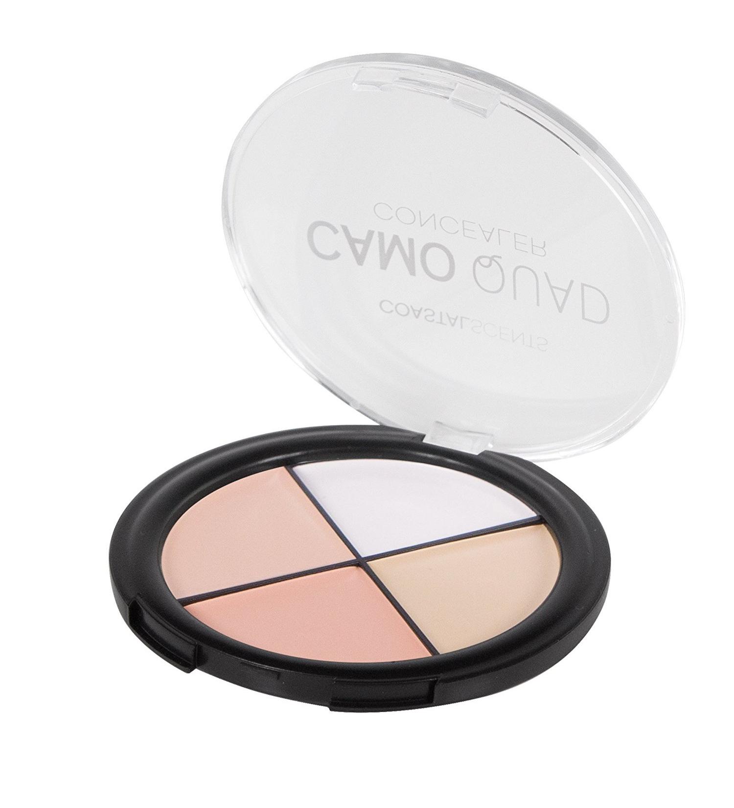 Coastal Scents Camo Quad Concealer Compact - Light | Full Coverage Concealer Palette - Buy Online on GoSupps.com