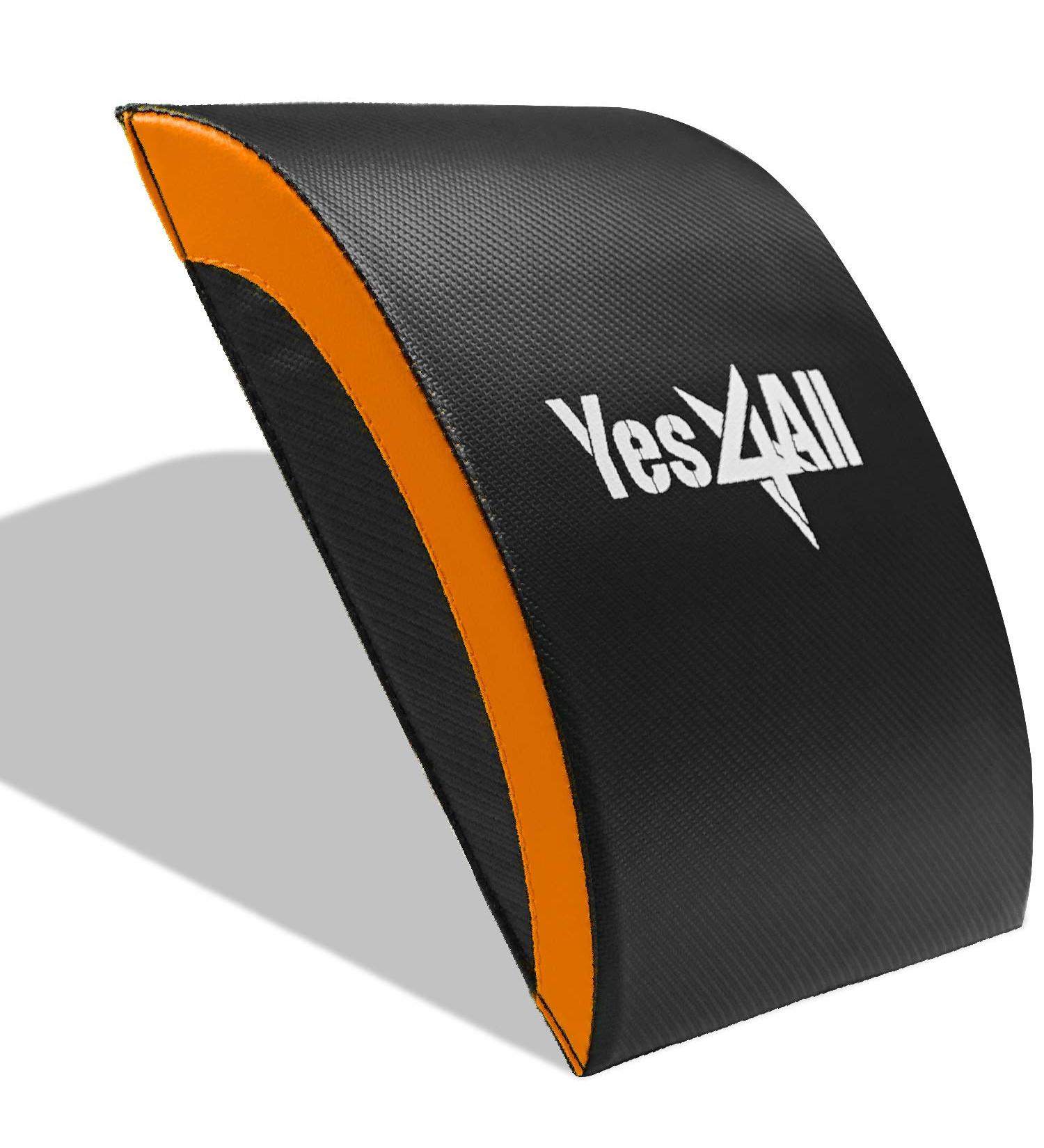 Yes4All Ab Exercise Mat OrangeBlack Abdominal Wedge for Core Workouts - Buy Online on GoSupps.com