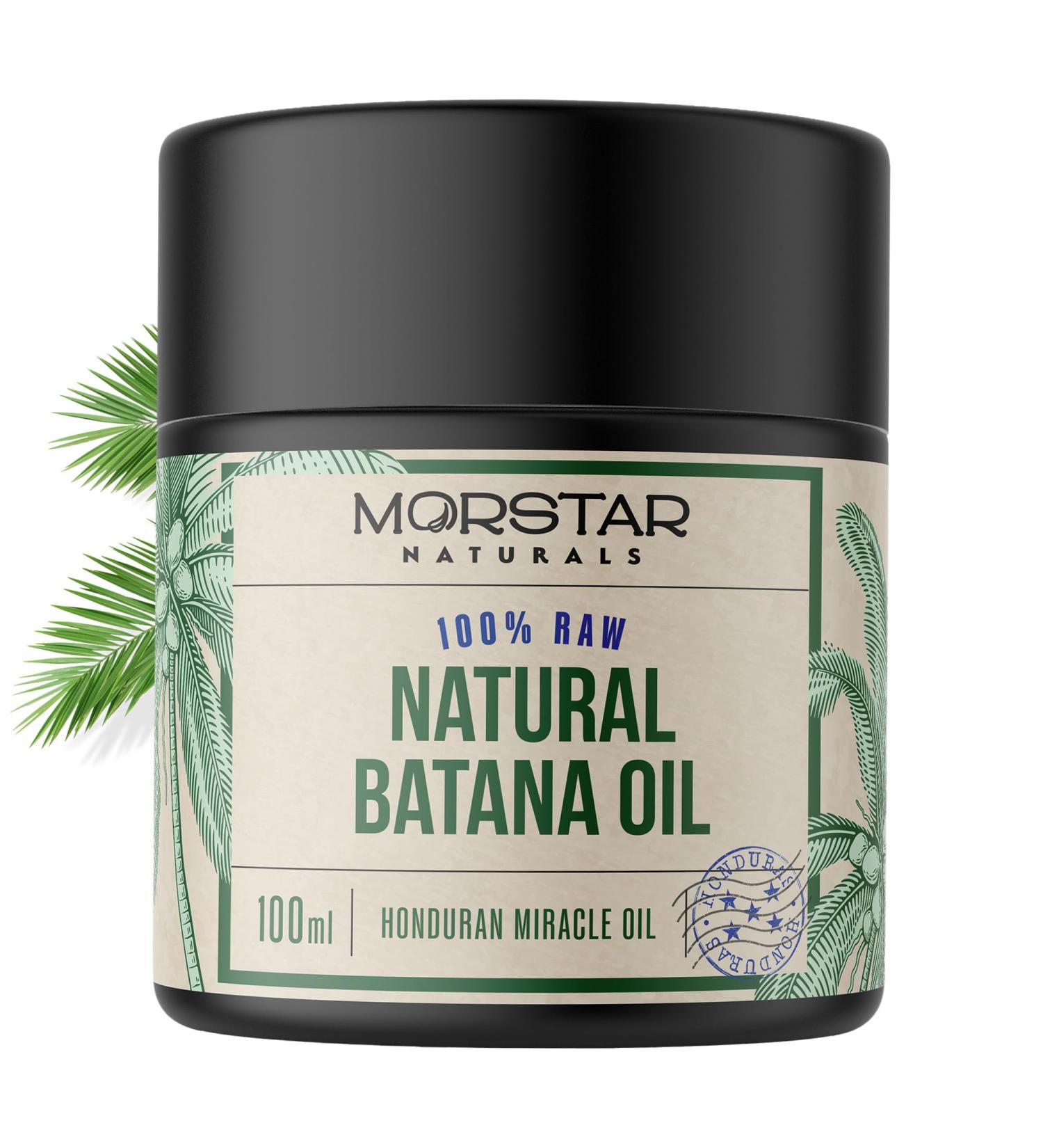 Batana Oil - Dr. Sebi Approved Raw Batana Oil for Hair Growth - 3.4 oz | Buy Internationally - Buy Online on GoSupps.com