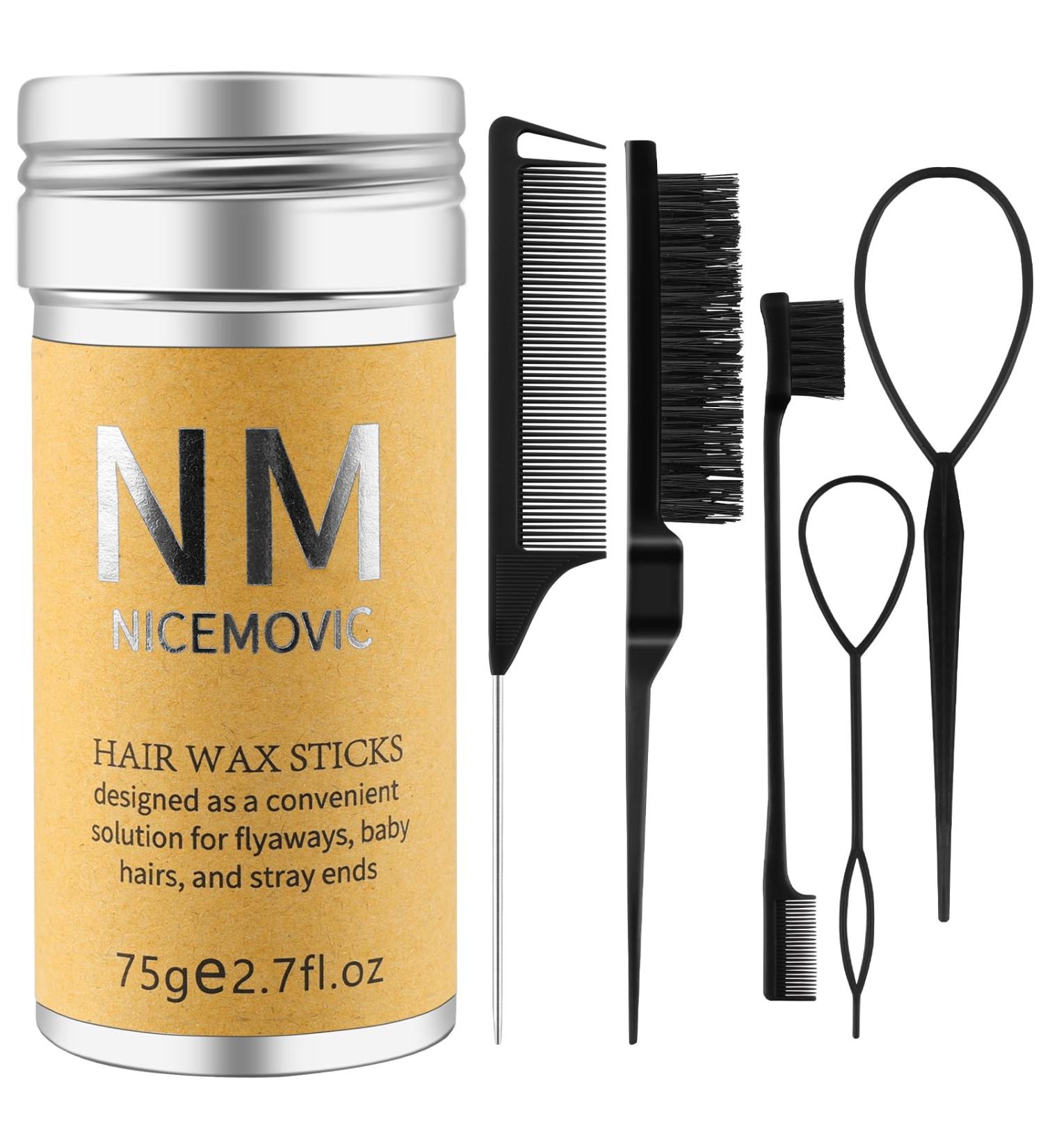 Hair Wax Stick Set - Flyaway Control for Women & Teens | Best Hair Styling Tools & Accessories | Perfect Christmas & Birthday Gifts - Buy Online on GoSupps.com