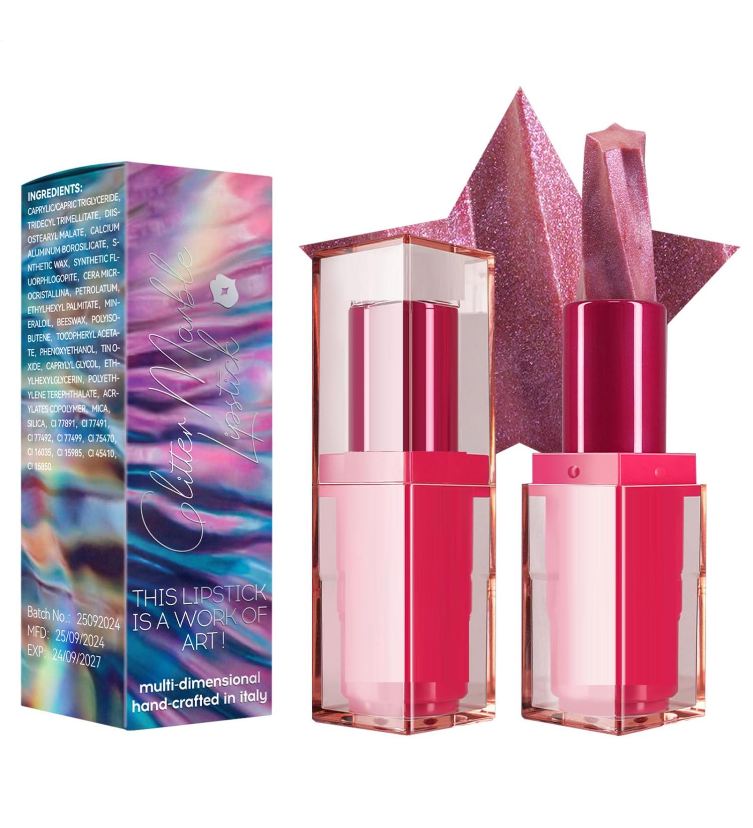 Vibrant lipstick for women long lasting lip color with matte finish and creamy texture waterproof cosmetic long lasting color payoff for parties 2 - Buy Online on GoSupps.com