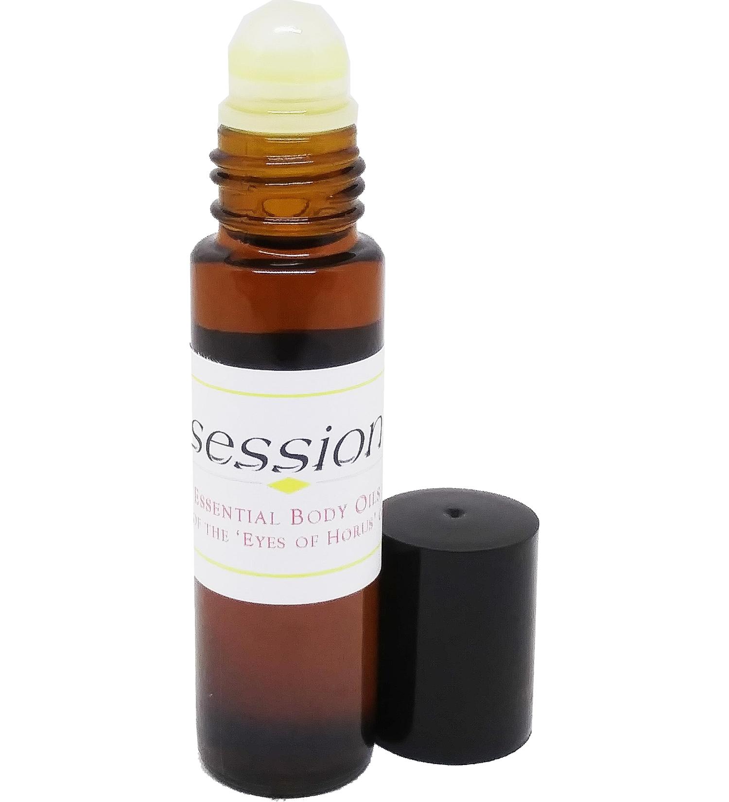 Obsession - Type For Men Scented Body Oil Fragrance Roll-On - Brown - 1/3 oz. - ID#36353 0.33 Fl Oz (Pack of 1)