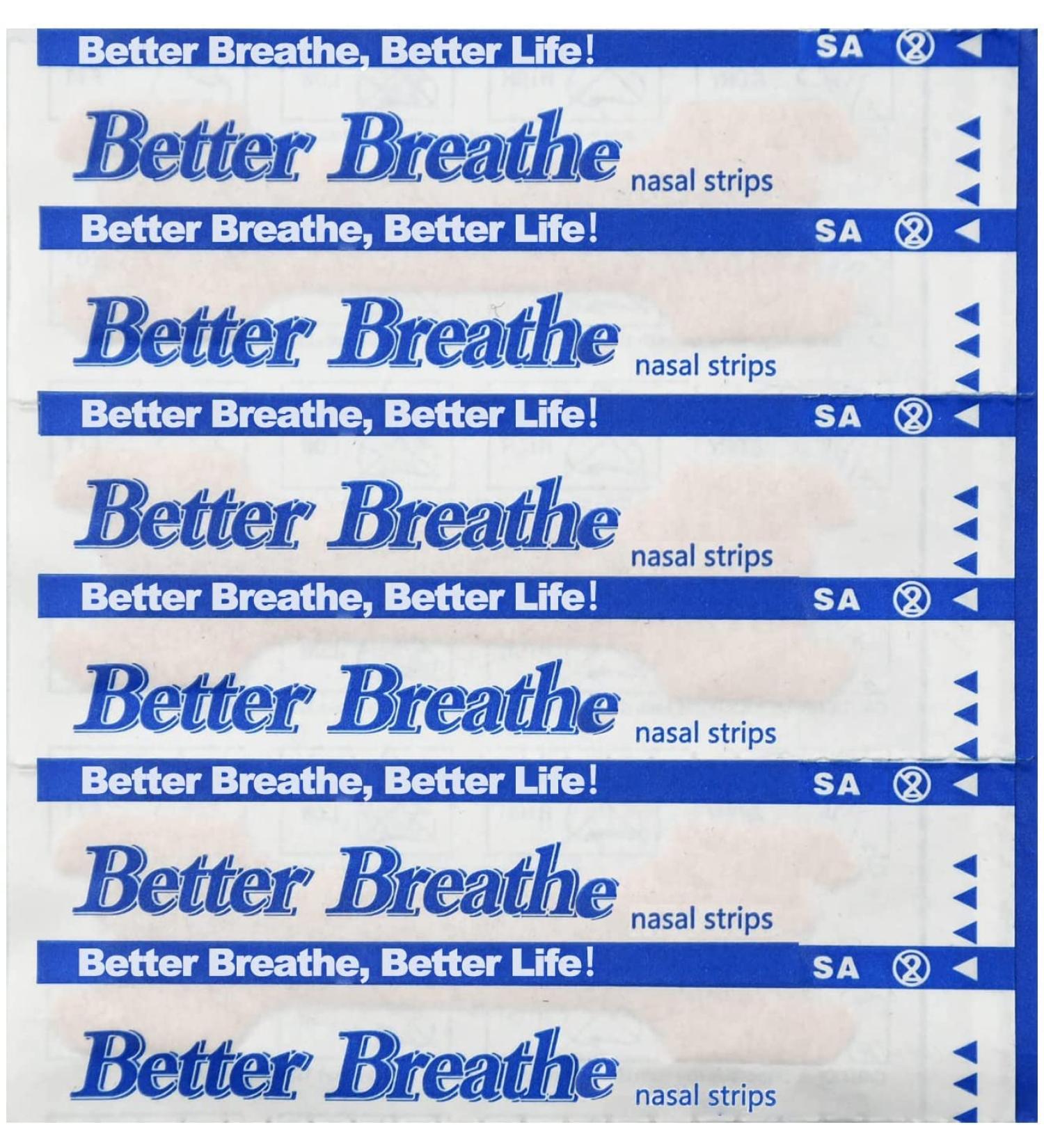 100 Count Anti Snoring Nasal Strips - Breathe Easy (66mm*19mm) - Buy Online on GoSupps.com