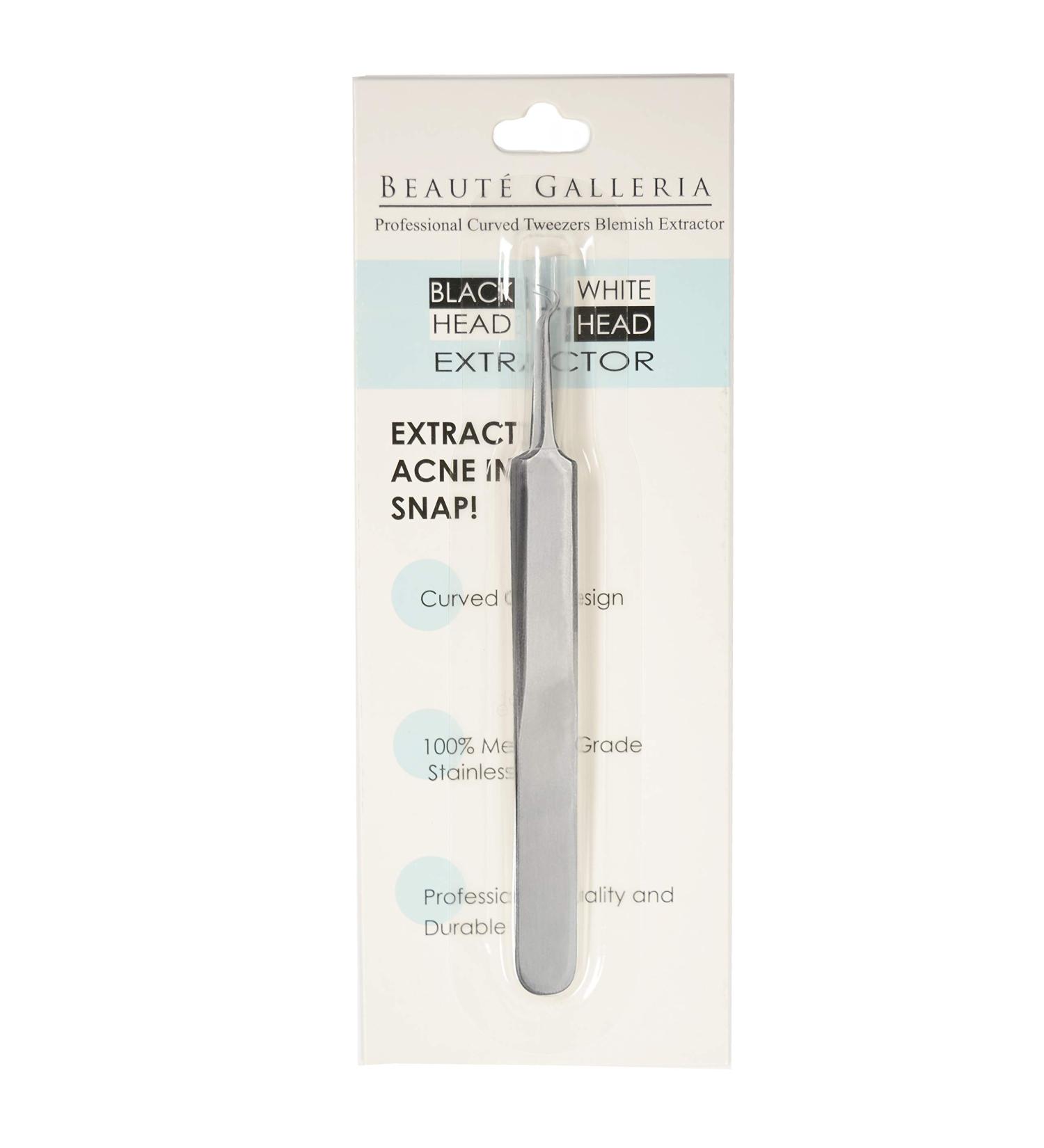 Beaute Galleria Stainless Steel Blemish Extractor Tool for Blackhead & Acne Removal - Buy Online on GoSupps.com