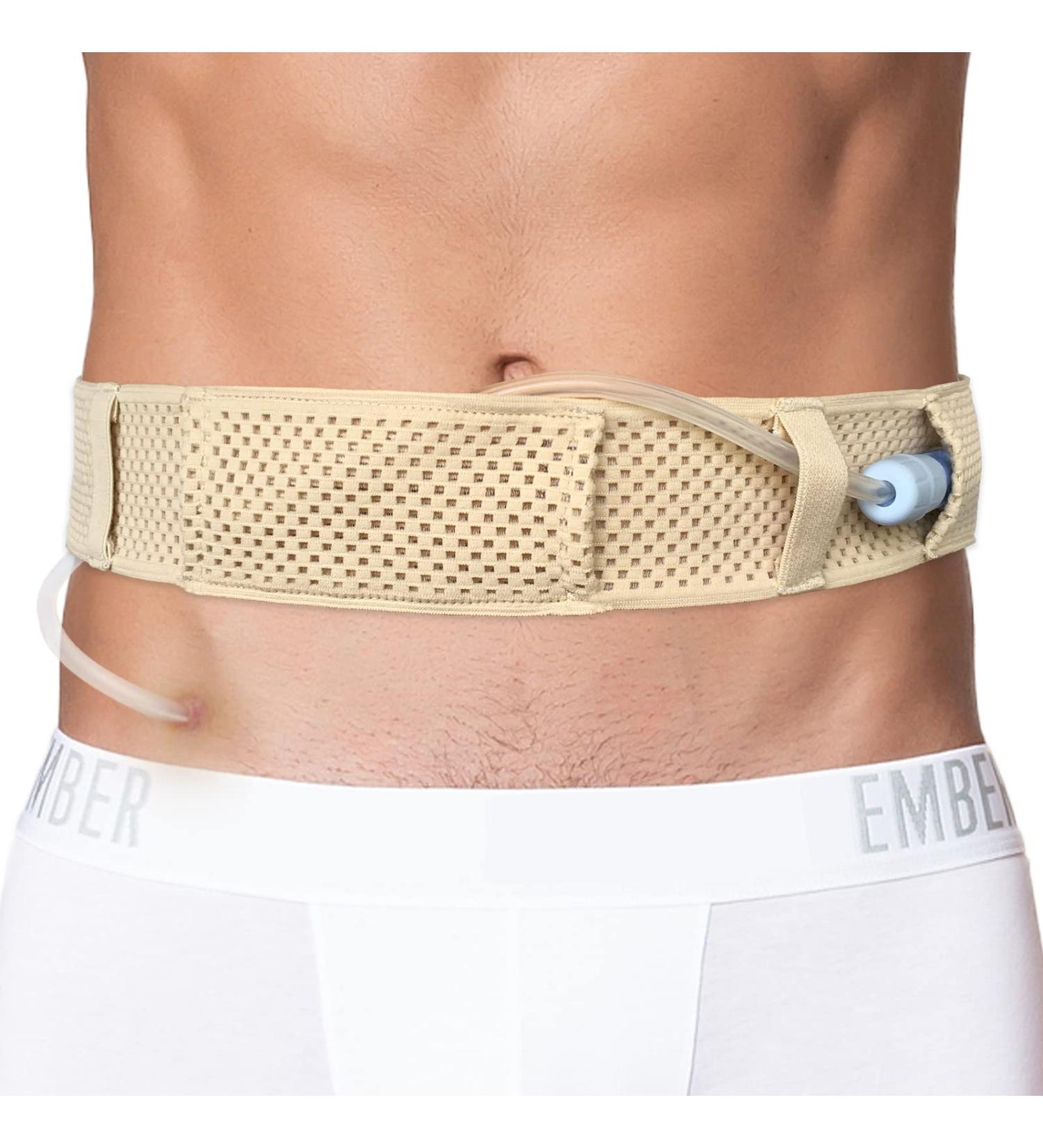 Adjustable Peritoneal Dialysis Belt - Beige Medium - Secure PD Catheter Holder for Men and Women - Pack of 1 - Buy Online on GoSupps.com