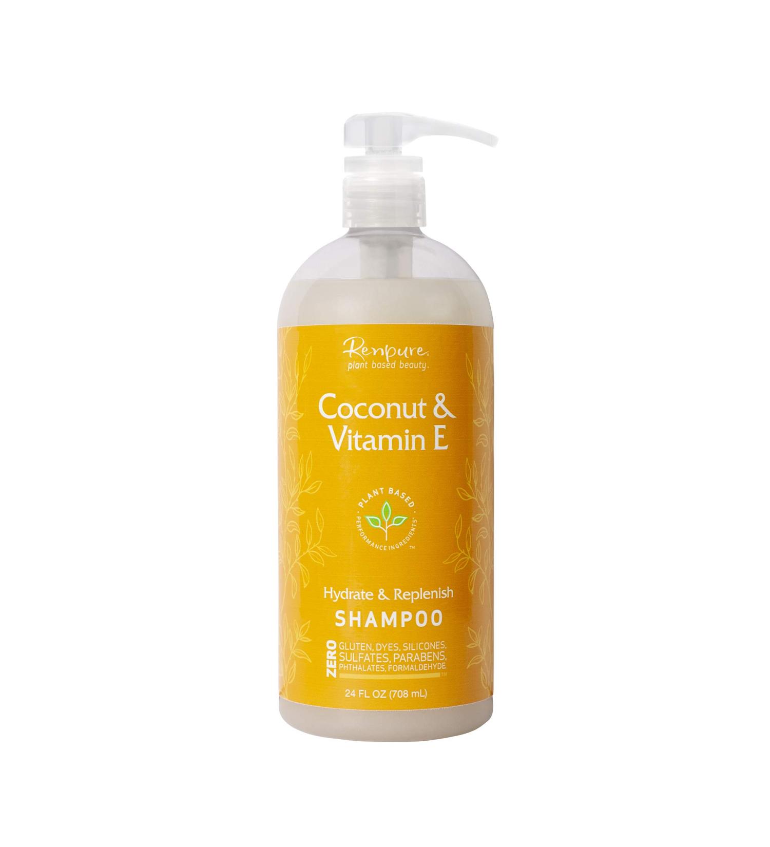 Renpure Coconut & Vitamin E Shampoo 24 fl oz (710 ml)