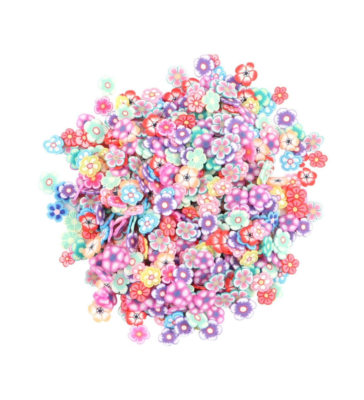 Healeved 1000pcs Nail Beauty Accessories Butterfly Clay Bead Decked Fruit Slices Nail Decorations for Nail Art Polymer Clay Slices for Nail Claeys Cell Phone Accessories Manicure Tool - Buy Online on GoSupps.com