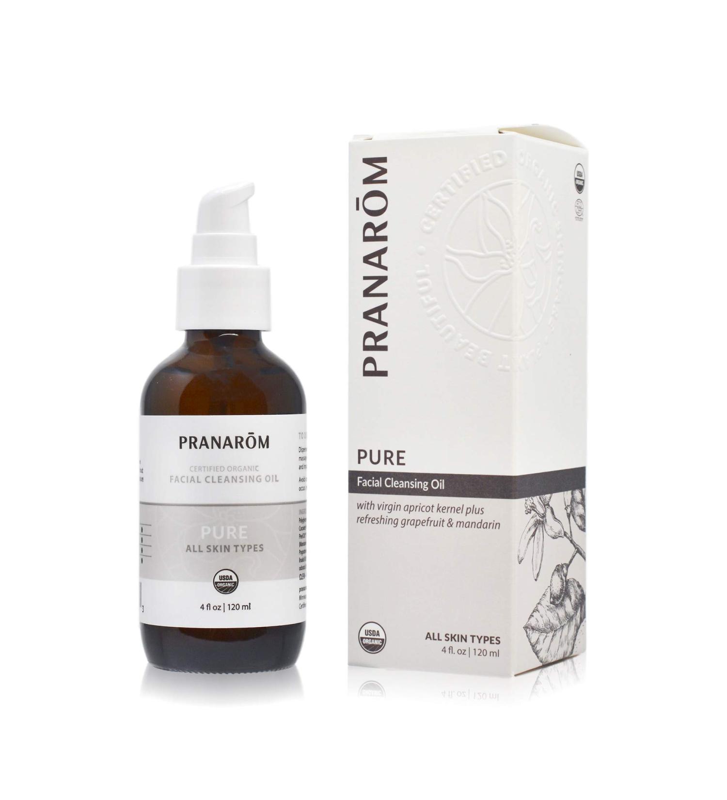 Pranarom - Pure Facial Cleansing Oil (4oz / 120ml) - 100% Pure & Natural Essential Oil Facial Cleanse for Makeup & Impurity Removal Cleanse: Aloe Vera - Buy Online on GoSupps.com
