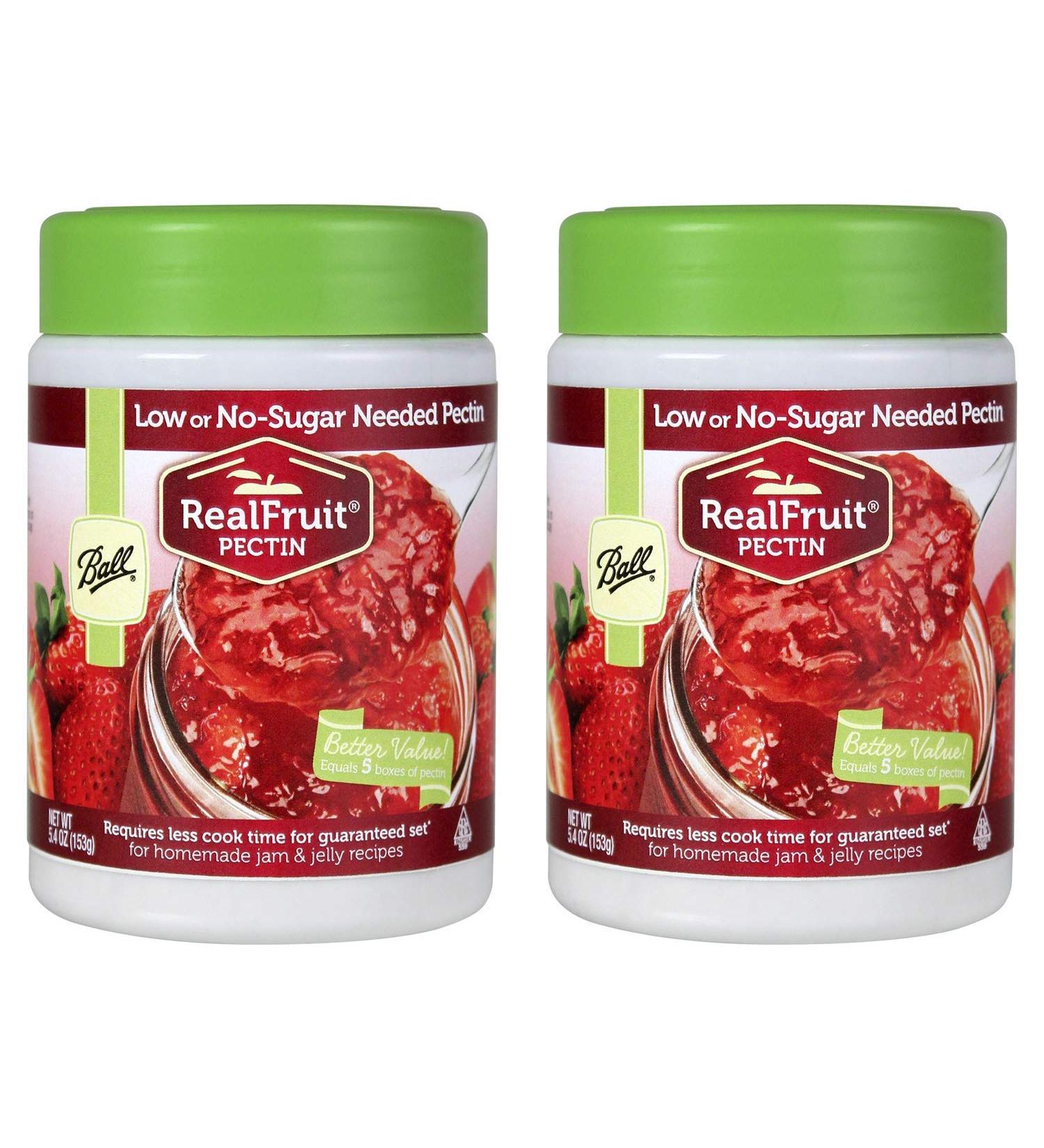 Ball Real Fruit Low/No-Sugar Pectin 5.4 oz (2 Pack) - Premium Quality - Buy Online on GoSupps.com