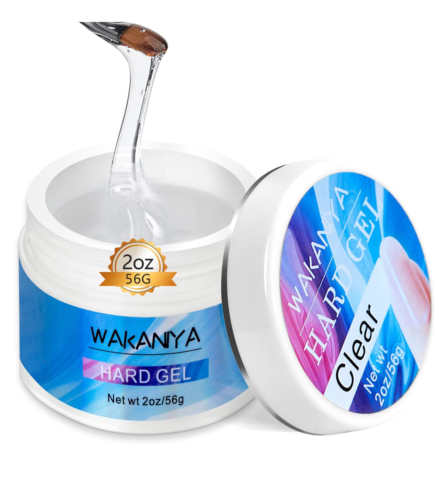 2oz Clear Builder Gel for Nail Extensions and Sculpting - Salon-Quality UV Gel for DIY Nail Art at Home - Buy Online on GoSupps.com