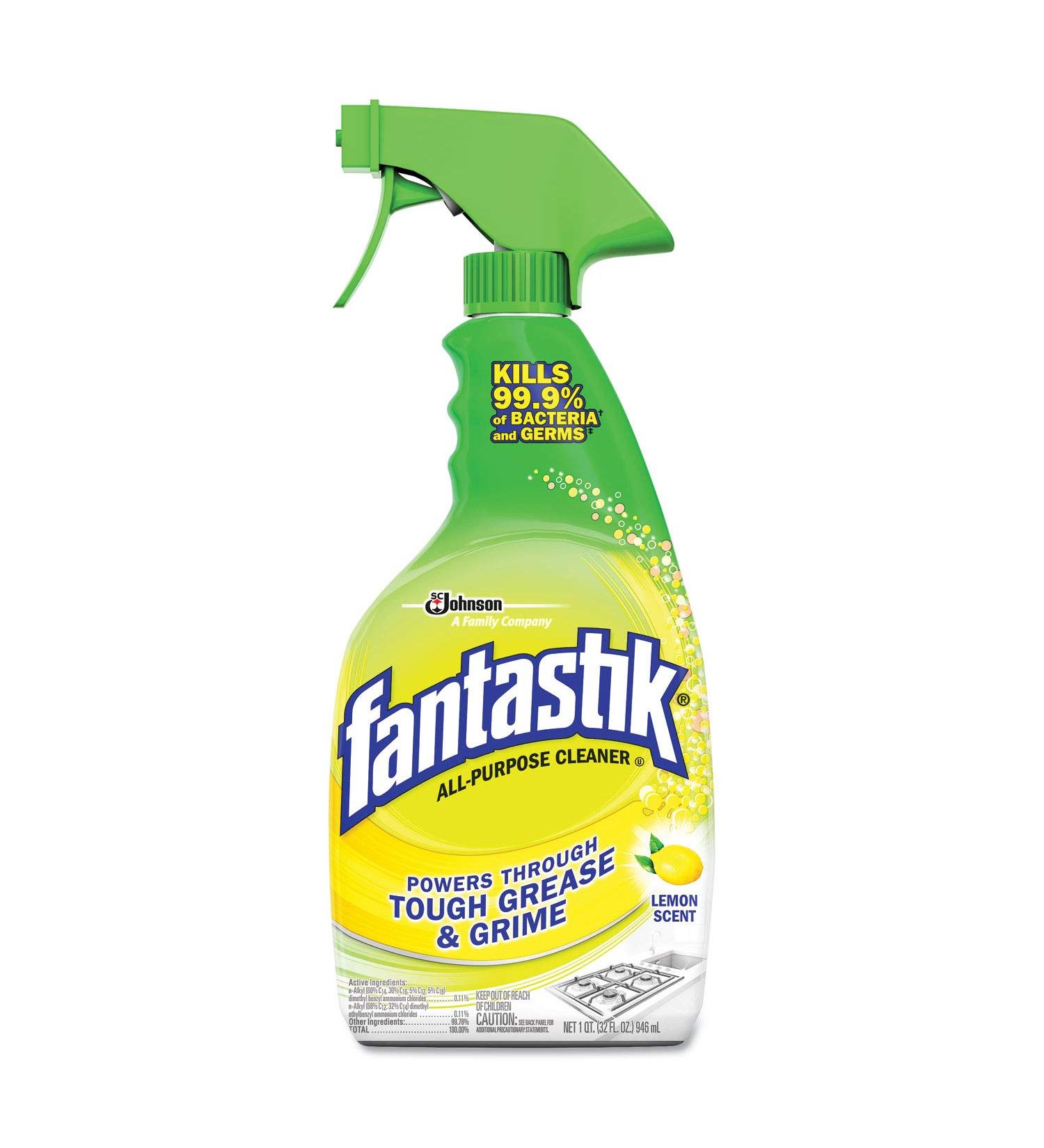 Fantastik All-Purpose Cleaner Lemon Scent 32 OZ Spray Bottle