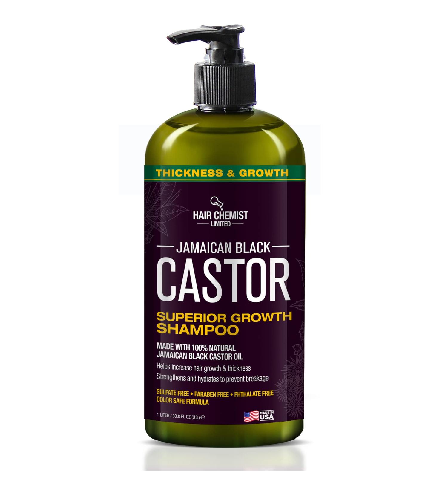 Hair Chemist Superior Growth Jamaican Black Castor Shampoo 33.8 oz - Sulfate Free Natural Ingredients for Ultimate Hair Health | International Shipping Available - Buy Online on GoSupps.com