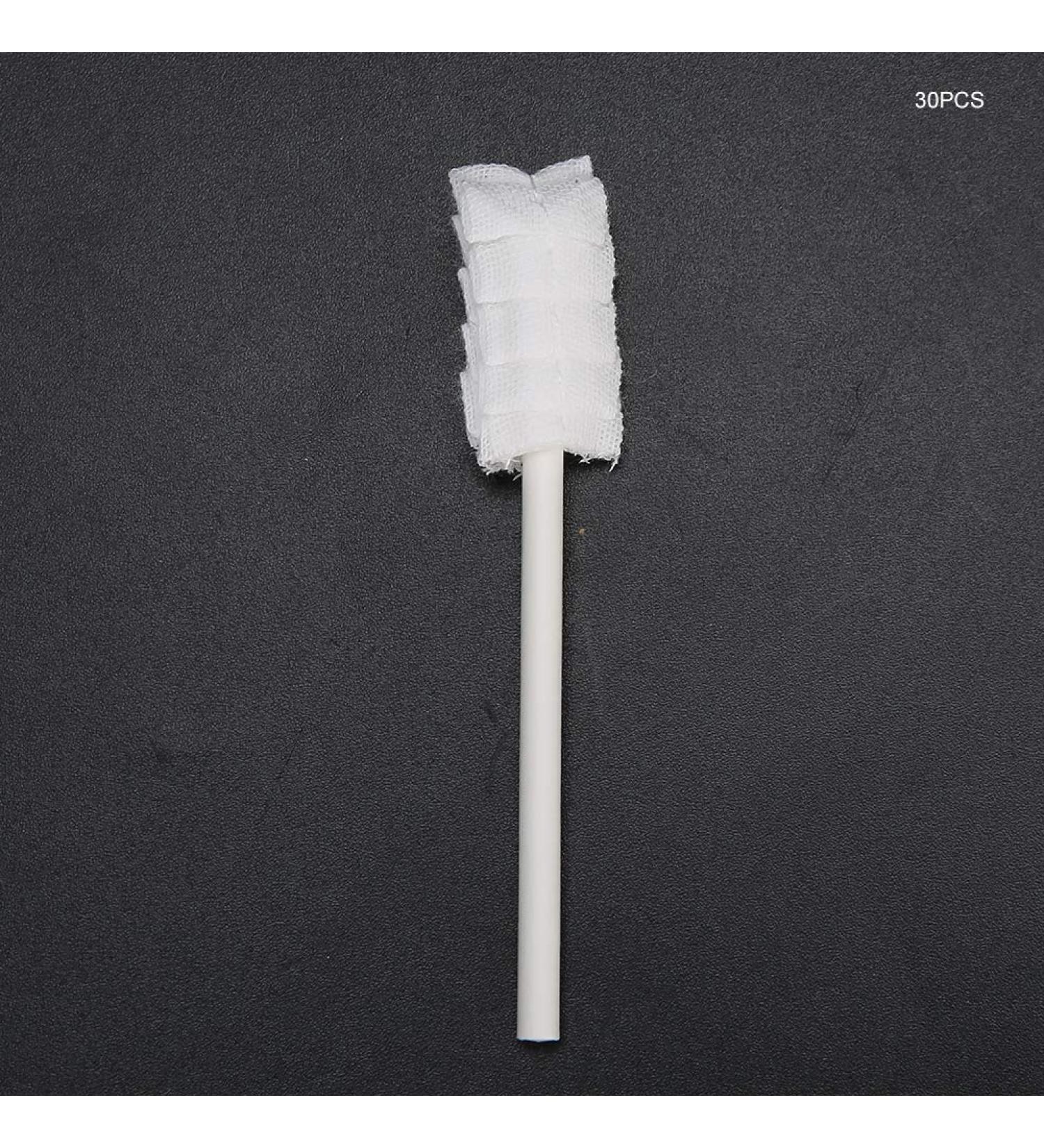 30-Piece Baby Tongue Cleaner | Portable Disposable Mouth Cleaning Rods for Dental Clinics - Buy Online on GoSupps.com