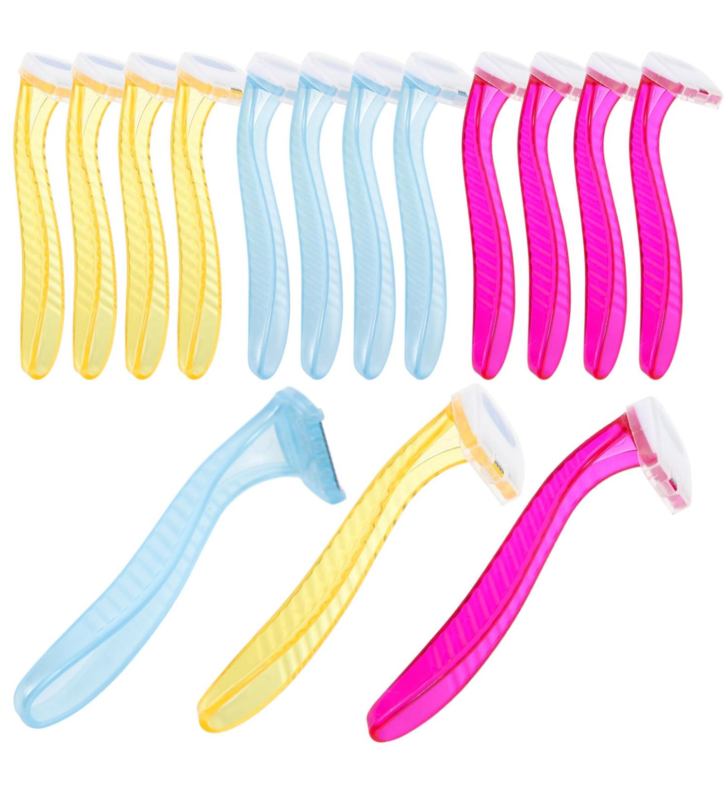 Minkissy 15-Piece Bikini Hair Removal Razor Set | Fast & Easy Trimmer for Bikini Zone & Leg Hair | Plastic ABS Manual Hair Removal Tools - Buy Online on GoSupps.com