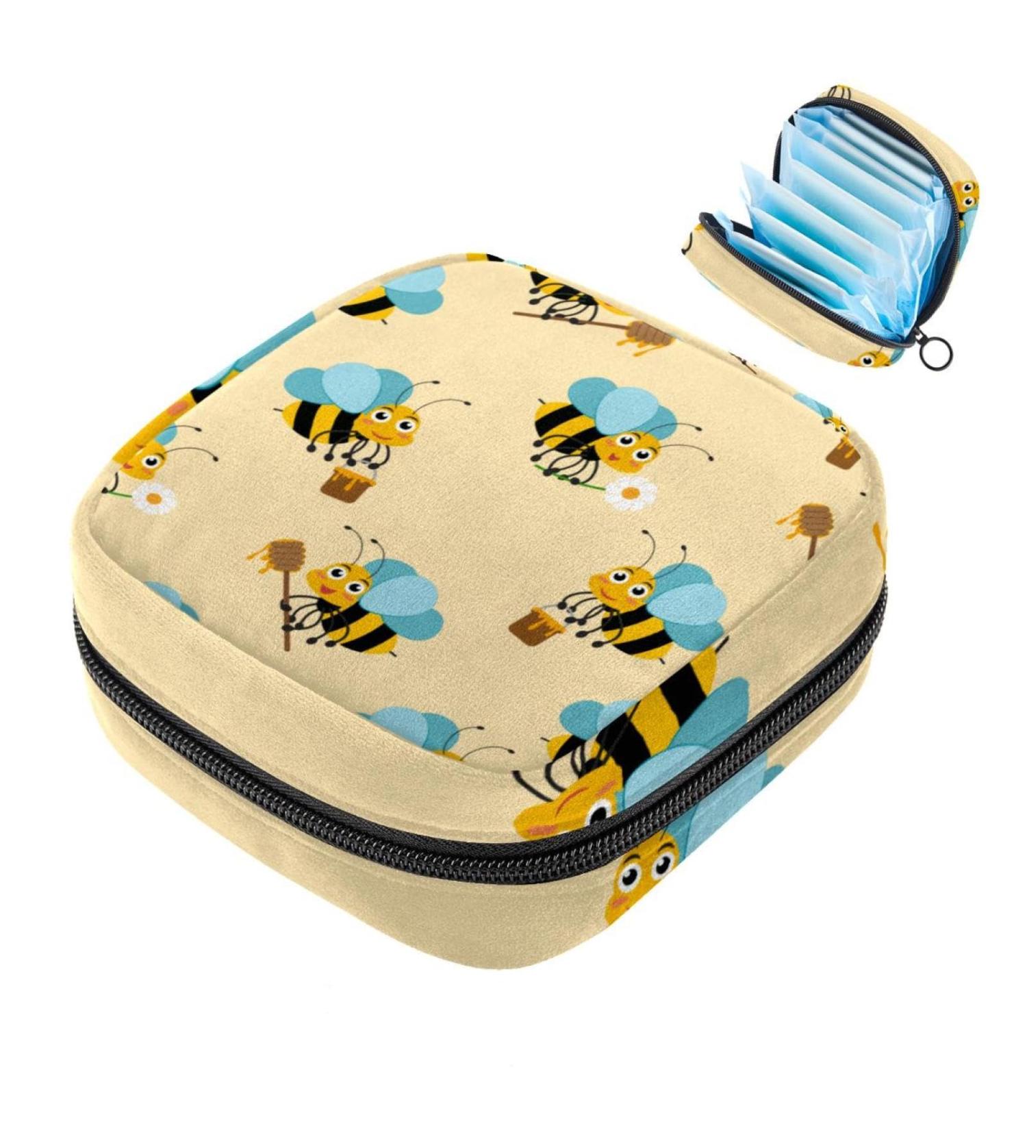 Portable Women's Binding-Storage Bags for Menstrual Cups Pads & Tampons Cute & Functional for Teenage Girls | Shop Now! - Buy Online on GoSupps.com