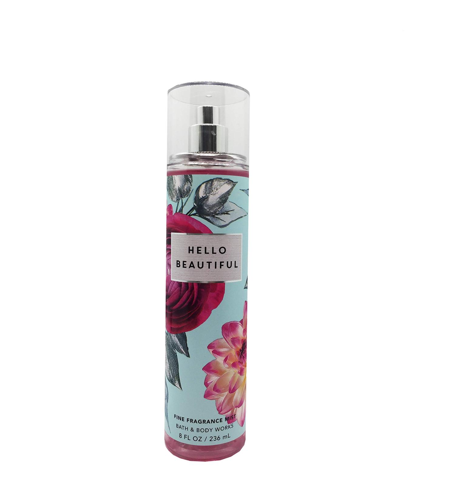 Bath & Body Works Fine Fragrance Mist Hello Beautiful Hello Beautiful 8 Fl Oz (Pack of 1) - Buy Online on GoSupps.com