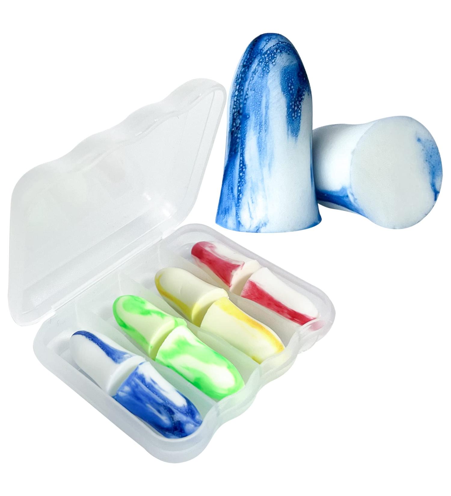 8 Pack Foam Earplugs for Shokz - Noise Cancelling 32 dB Sound Blocking Premium Soft Earplugs for Small Ear Canals - Perfect for Sleeping & Blocking Snoring - Buy Online on GoSupps.com