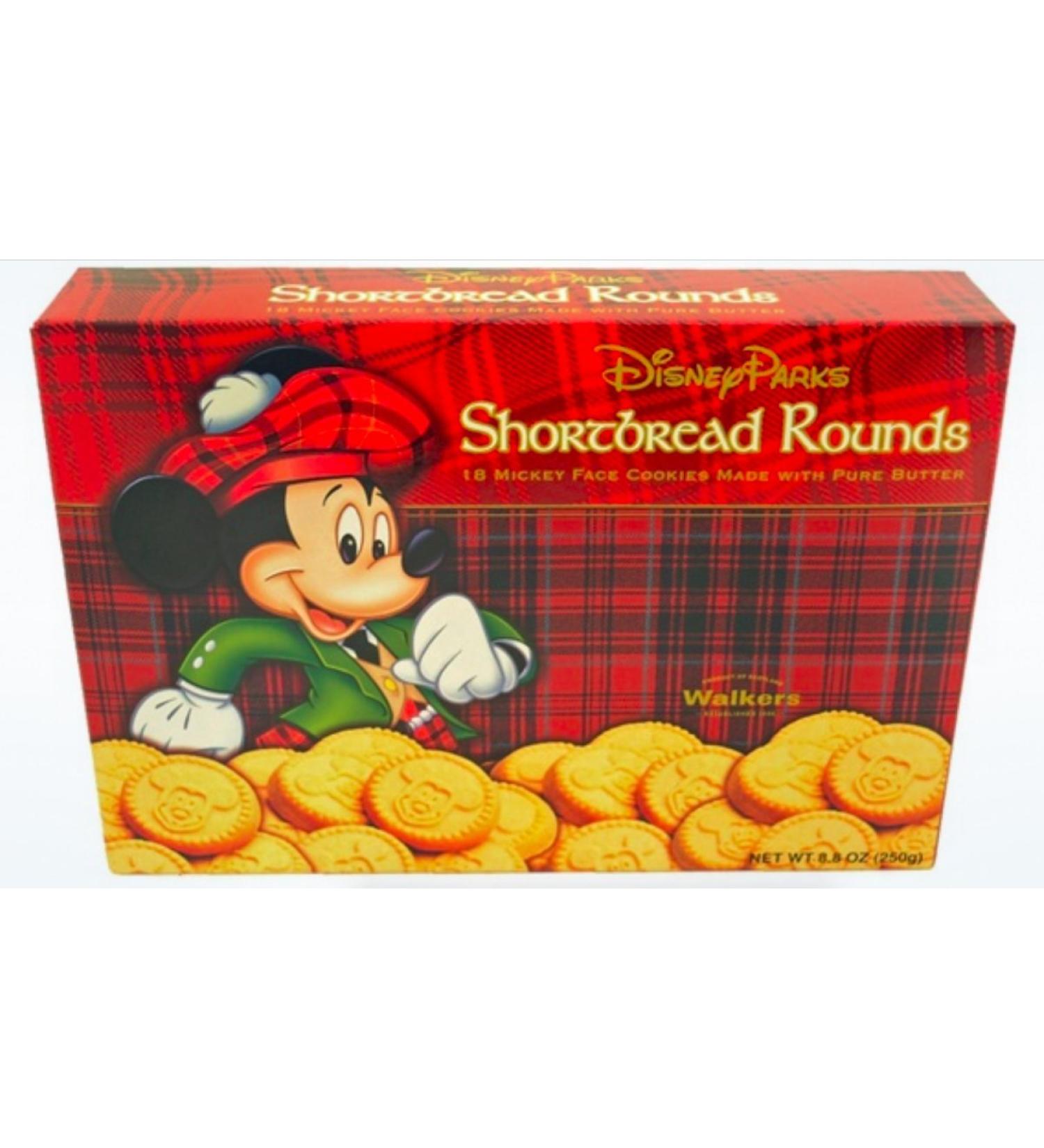 Disney's Mickey Mouse Shortbread Rounds - Walkers - 8.8oz/250g
