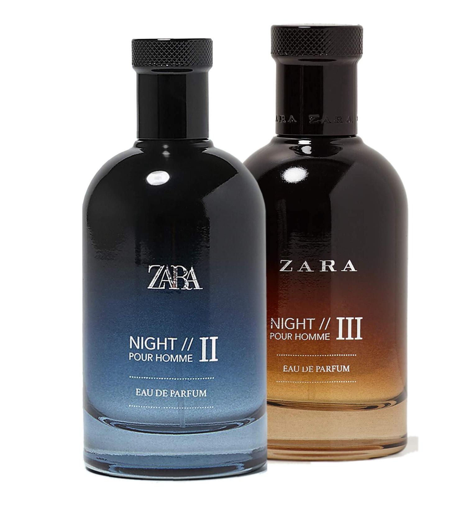 Zara 2X Night Pour Homme II - Night III Eau De Parfum 3.4 fl. Oz. - Buy Online on GoSupps.com