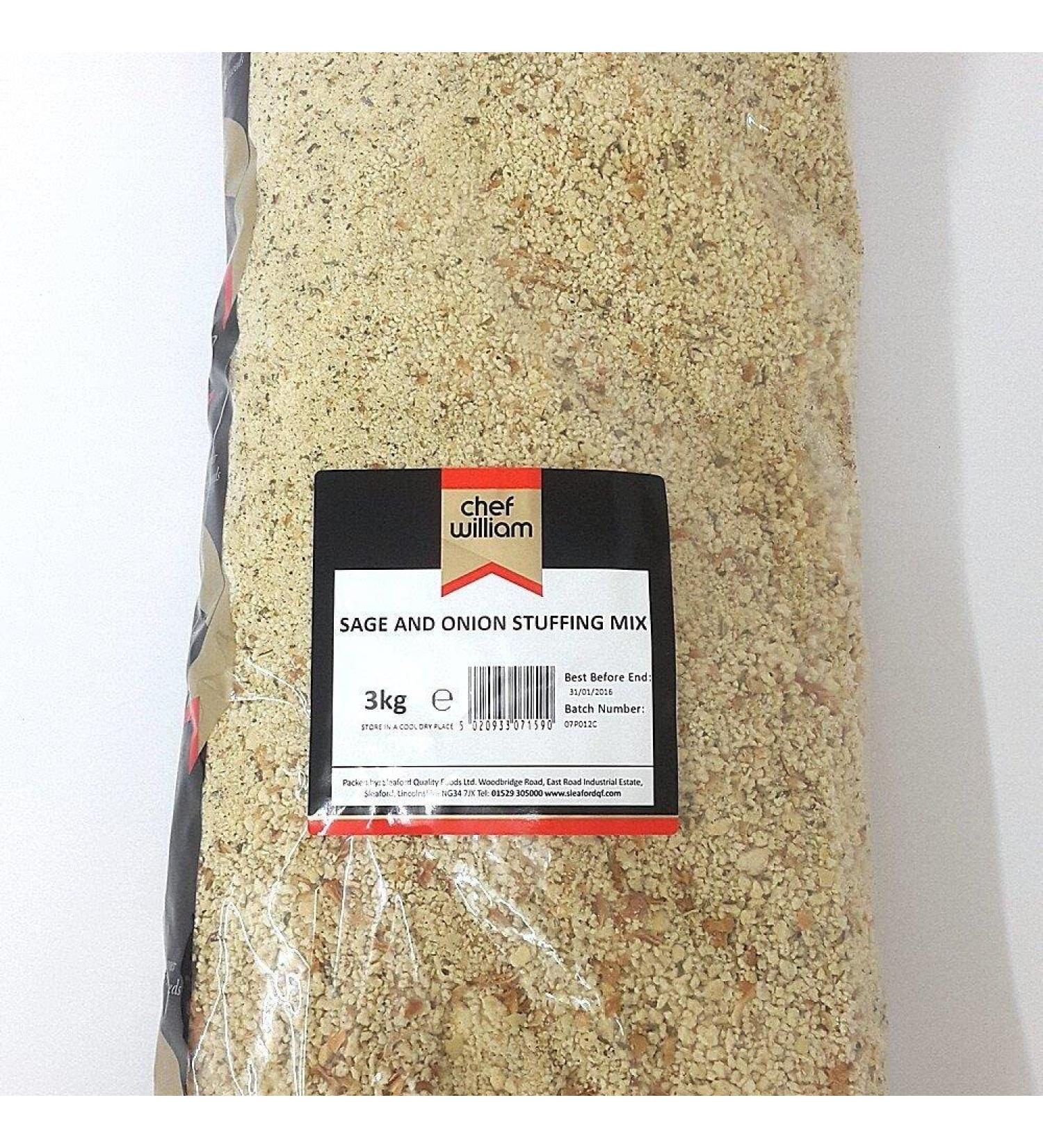 Chef William Sage & Onion Stuffing 3kg