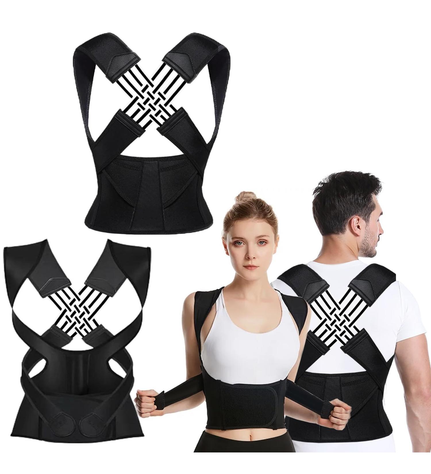 Back Brace Pads for Men and Women Breathable Back Brace Pads for Gently and Comfortably Wear Easy to Wear & Elasticity Adjustable for Home Office Leisure Study Driving Sports (L) - Buy Online on GoSupps.com