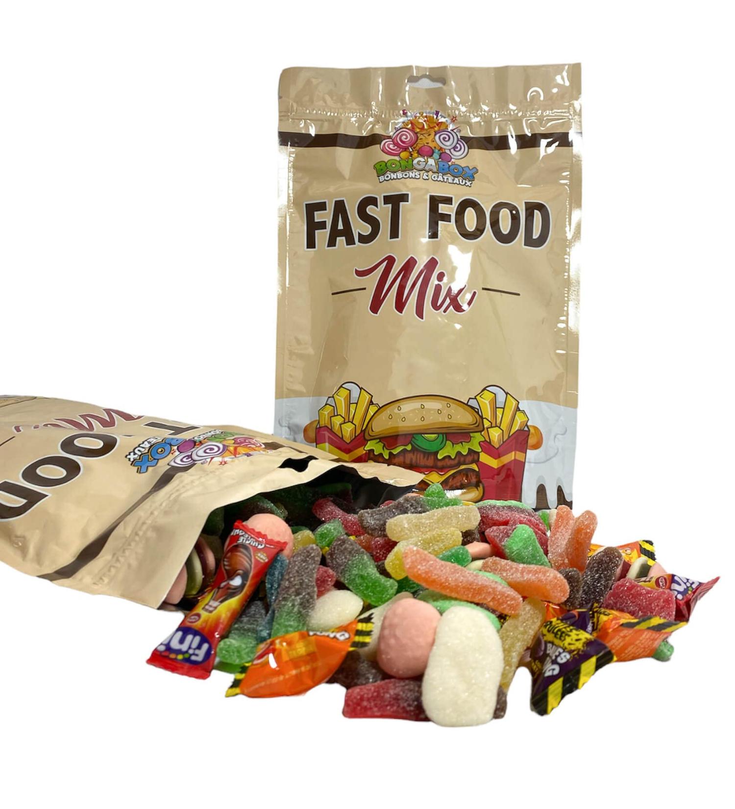 Bongabox Mix Fast Food Candy Assortment 1kg - Buy Online on GoSupps.com