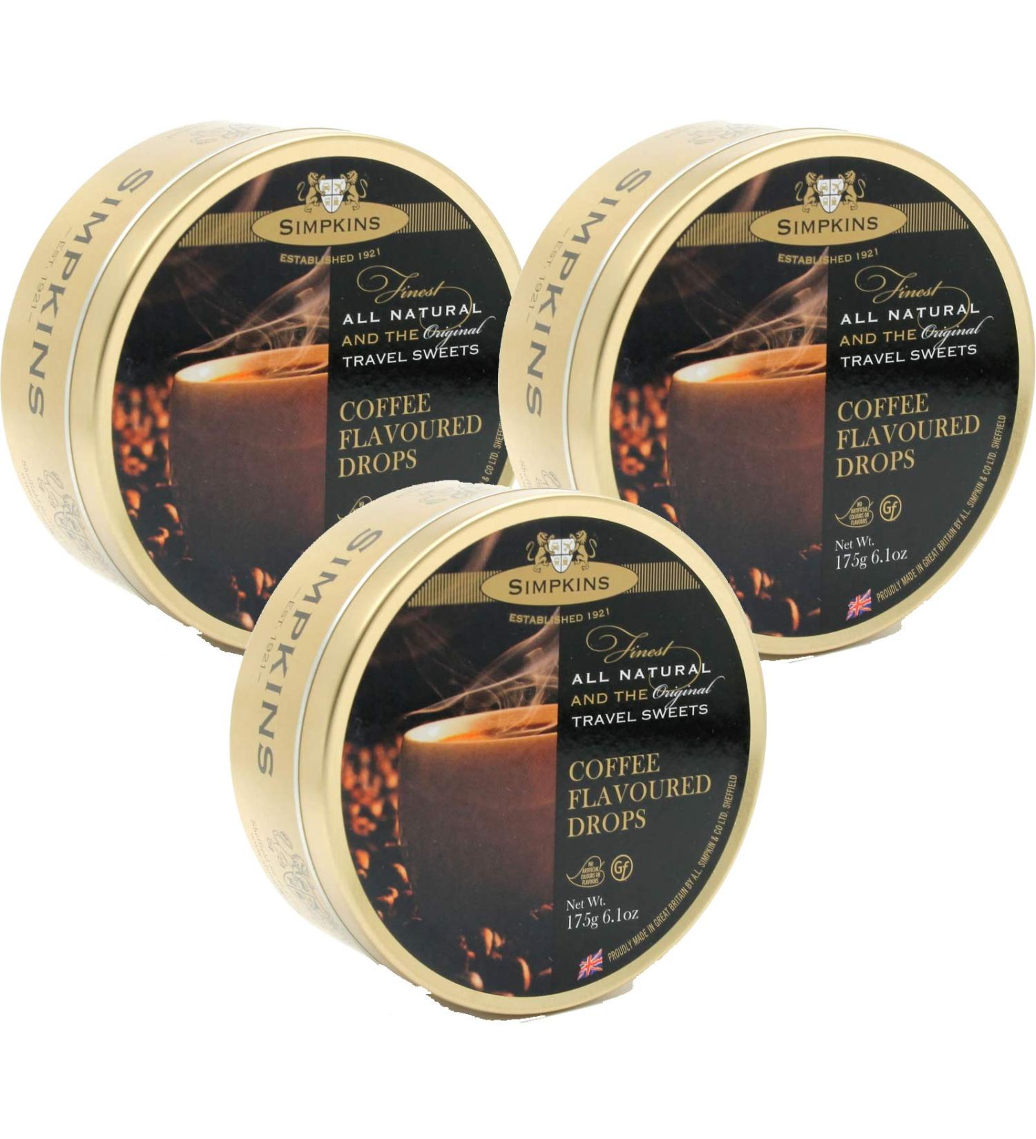 Simpkins Box of 3 Coffee Flavoured Sweets 200g