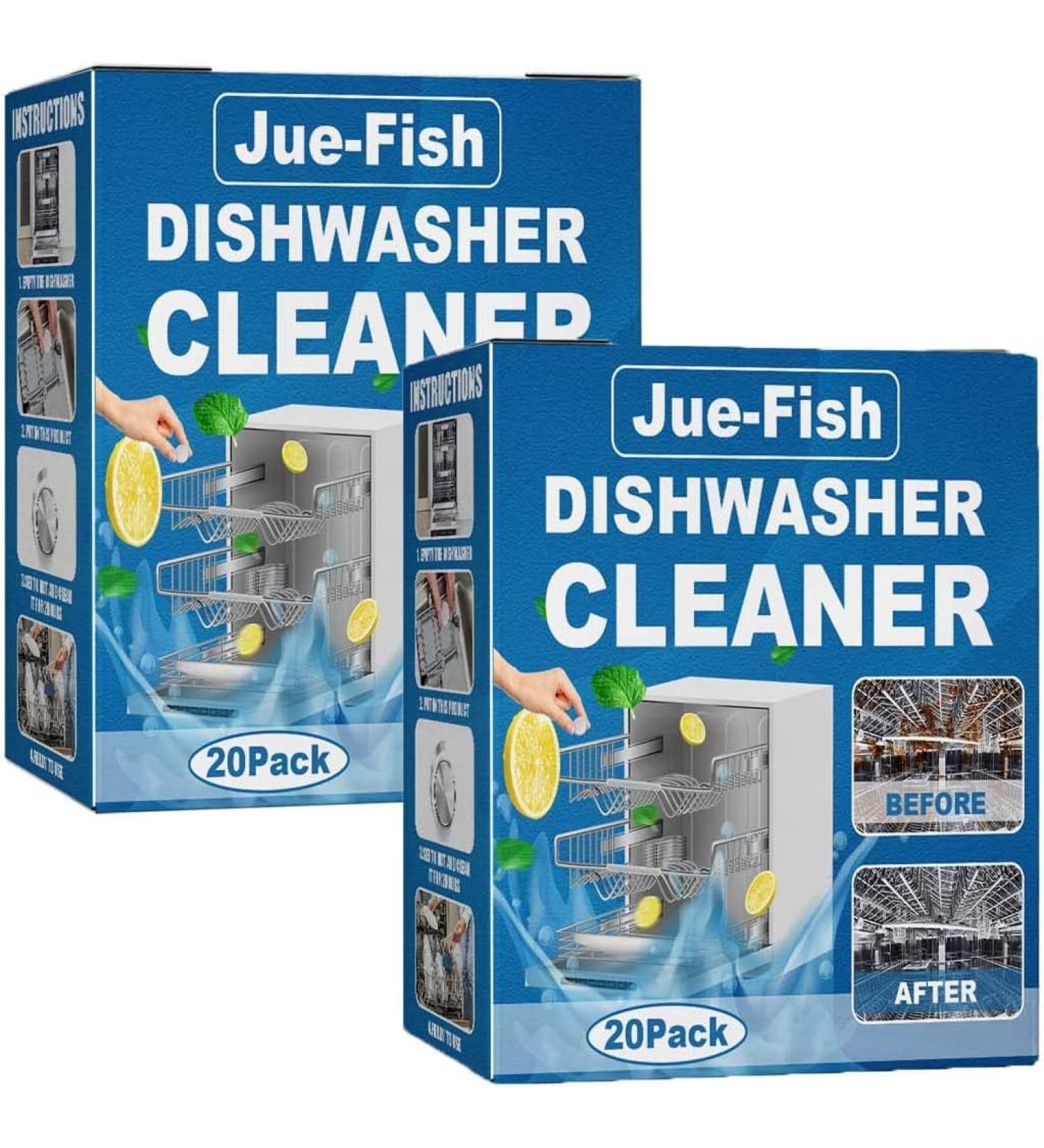 2 Boxes Dishwasher Cleaning Tablets Dishwasher Cleaner Tablets Removes Limescale Build Up Dishwasher Cleaner Tablets for Kitchen Tableware Care - Buy Online on GoSupps.com