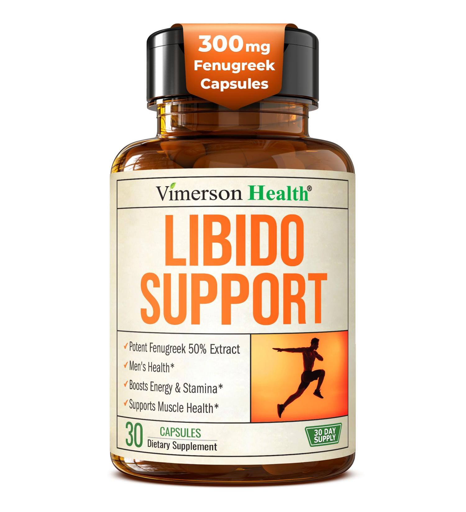 Fenugreek Supplement for Libido Support 10 in 1 Performance Blend with Niacin Zinc & Caffeine for All-Day Energy Testosterone Supplement for Men w/ Tongkat Ali Horny Goat Weed & Tribulus - Buy Online on GoSupps.com