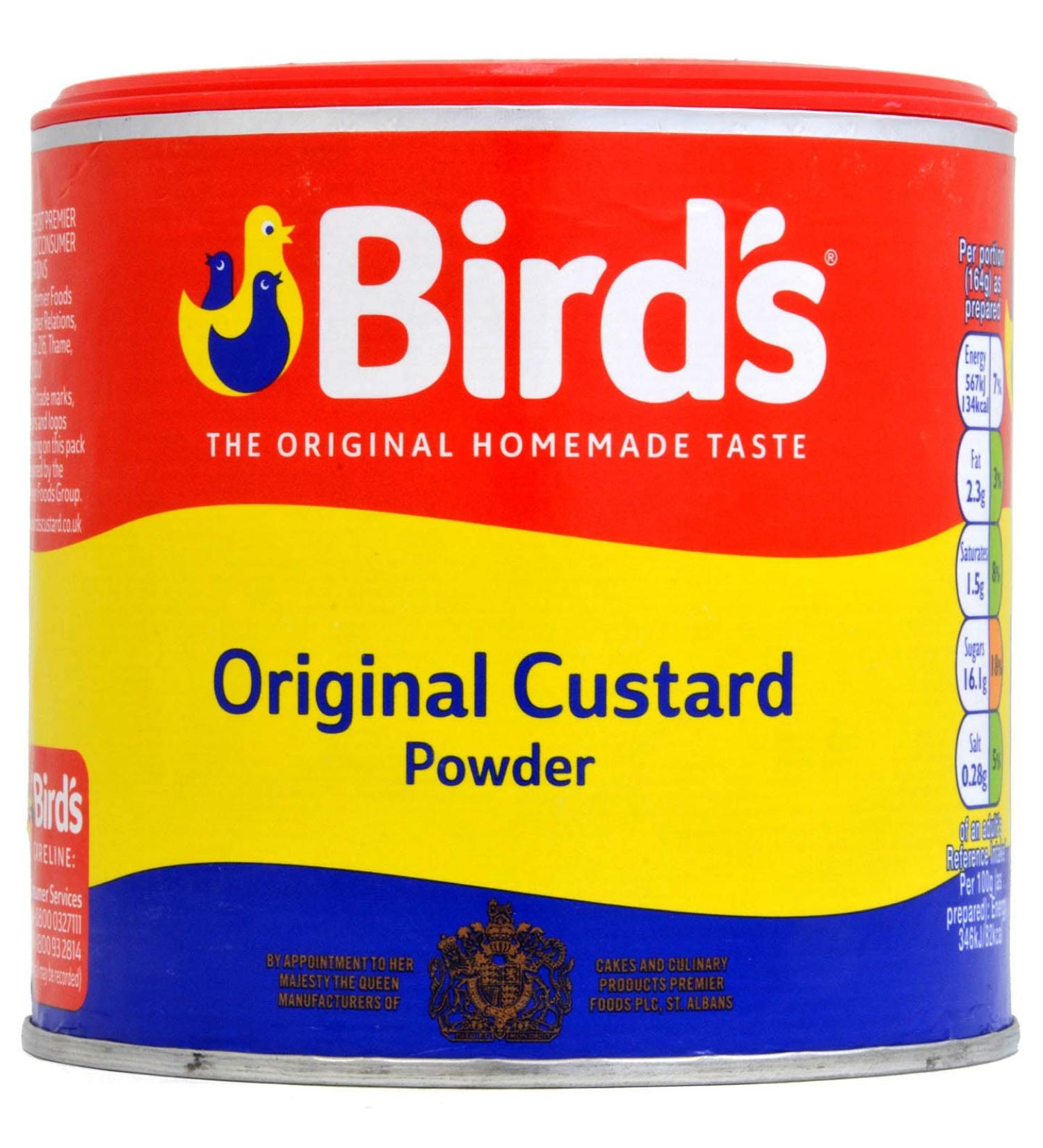 Bird's Custard Powder Original 300g - Classic Vanilla Flavor - Buy Online on GoSupps.com