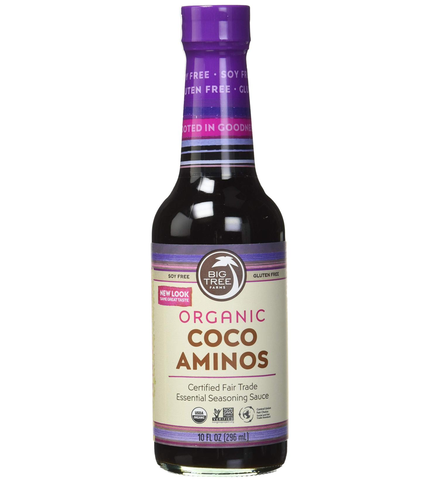 Organic Coco Aminos Seasoning Sauce & Marinade - Big Tree Farms, 10 fl oz - Buy Online on GoSupps.com