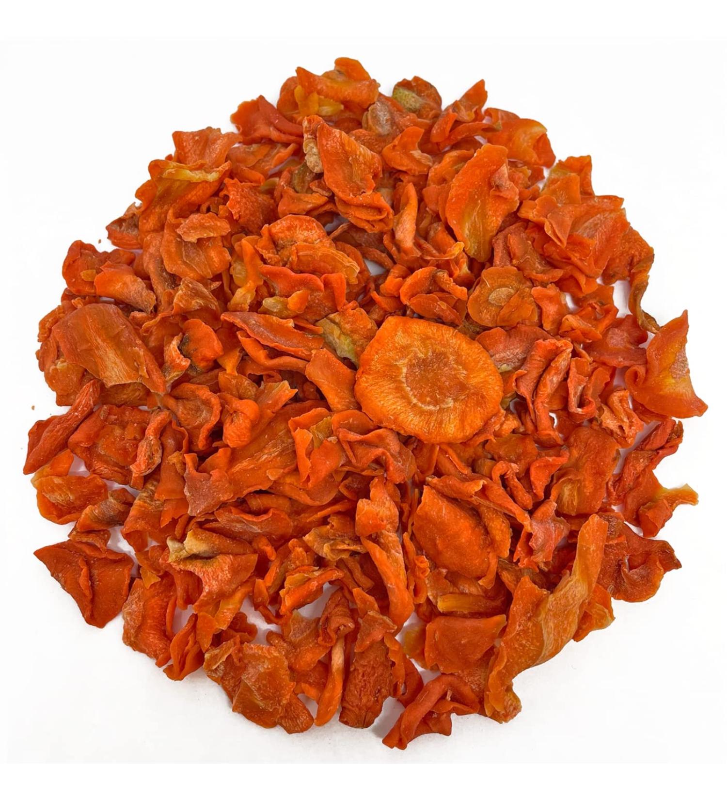 Bunny Bistro Carrot Slices | 100% Natural Treat for Rabbits Guinea Pigs & Small Animals (100g) 100 g (Pack of 1)