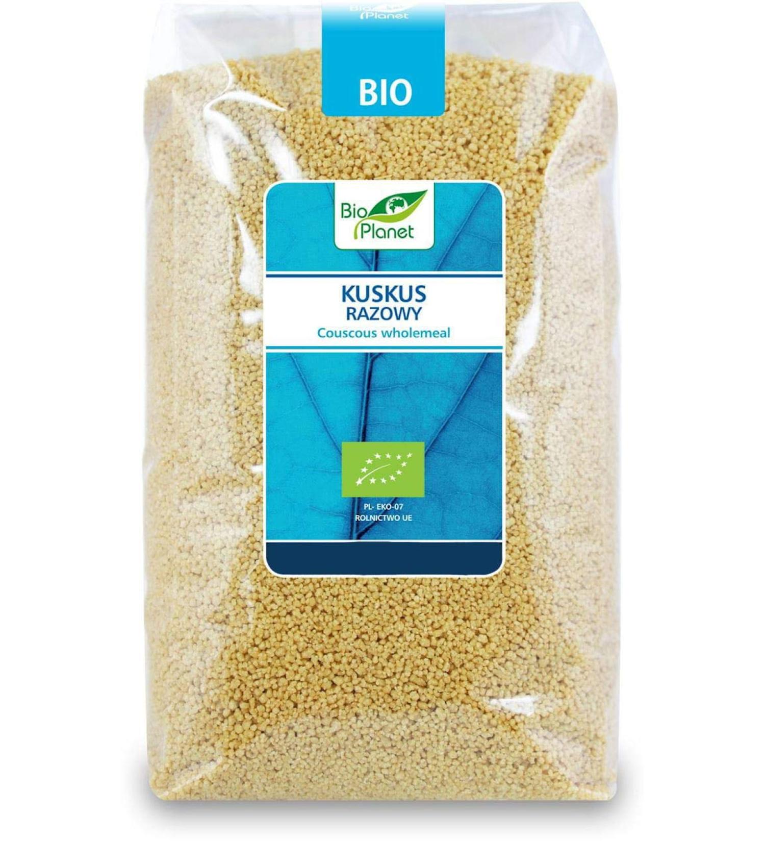 Whole wheat couscous BIO 1 kg BIO PLANET