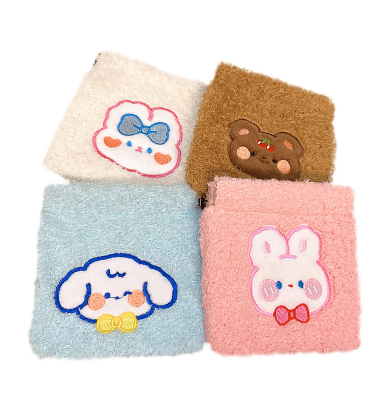 Reusable Tampon Kit with Bunny Pouch - Healeved 4pcs Cups for Period Menstruation & Menstrual Pad Storage - Buy Online on GoSupps.com