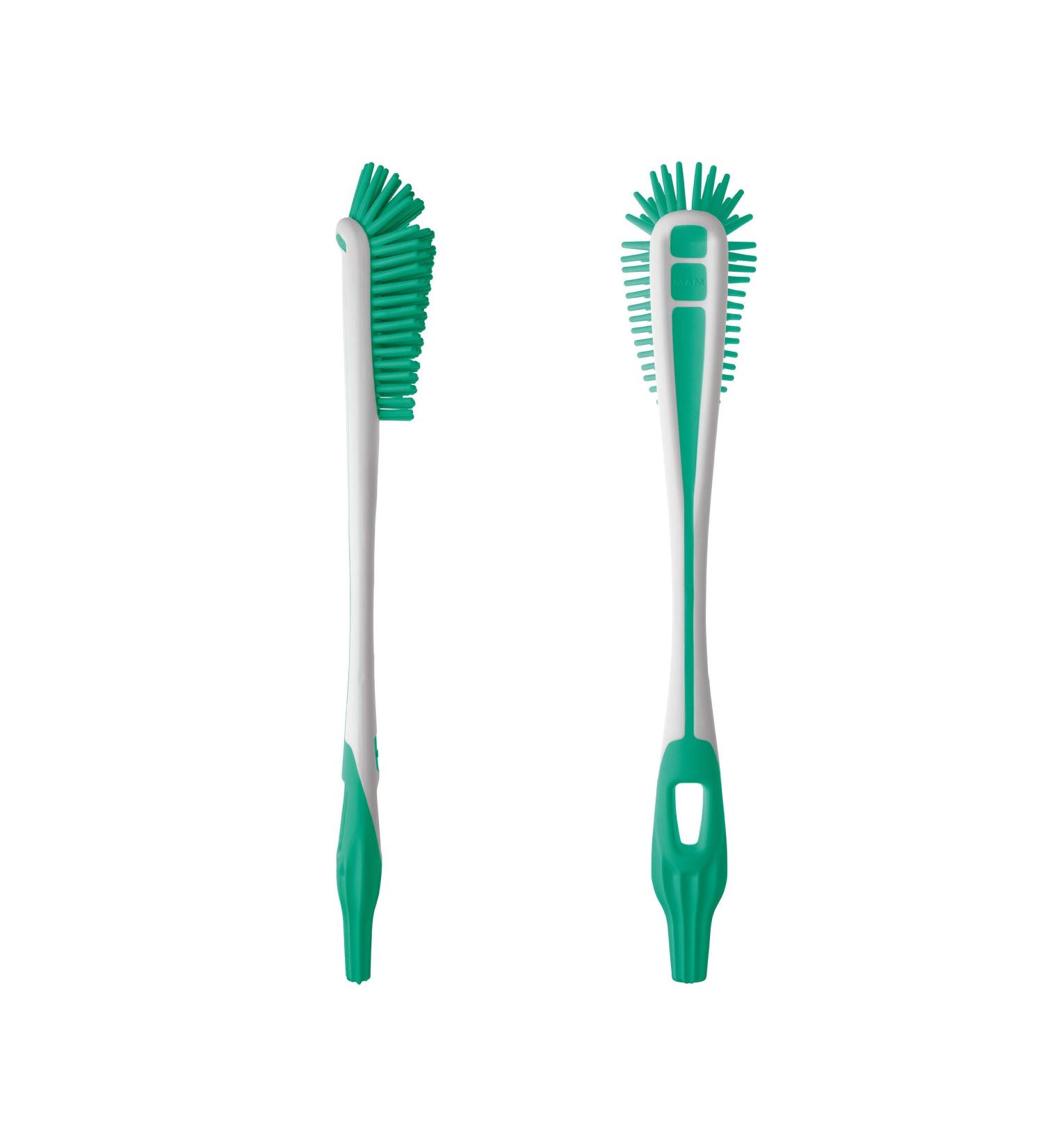 MAM A151 Soft Brush for Bottles - Green | Perfect Cleaning Brush for Bottles - International Shipping Available - Buy Online on GoSupps.com