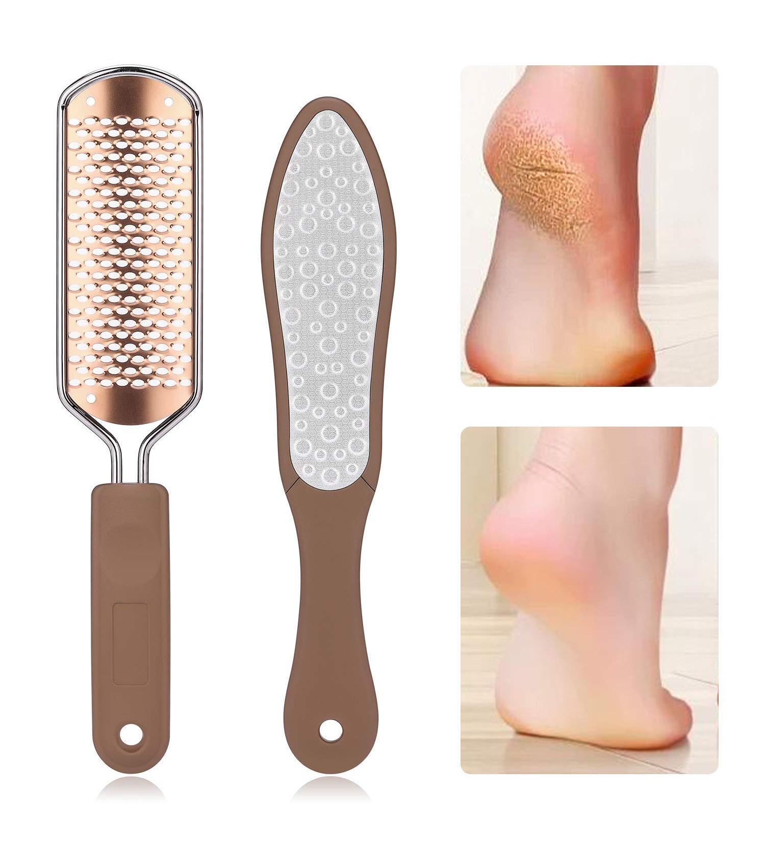 Oneleaf 2PCS Professional Pedicure Rasp Foot File for Extra Smooth and Beautiful Feet - Buy Online on GoSupps.com
