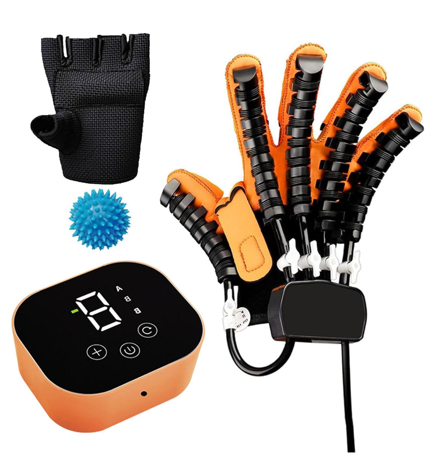 Rehabilitation Robot Gloves Hand Stroke Recovery Equipment Finger Orthosis Adjustable Strength for Hemiplegia Arthritis Dysfunction Recovery(Size:XXL Color:Right Hand) XX-Large Right Hand - Buy Online on GoSupps.com