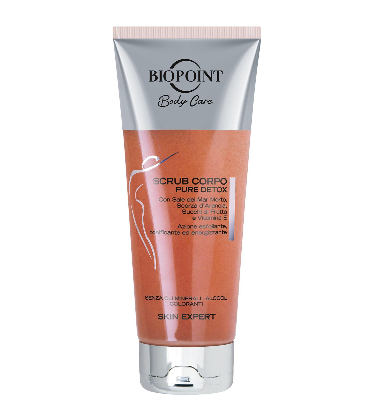Biopoint Scrub Corpo Pure Detox 200 with Sale del Mar Morto
