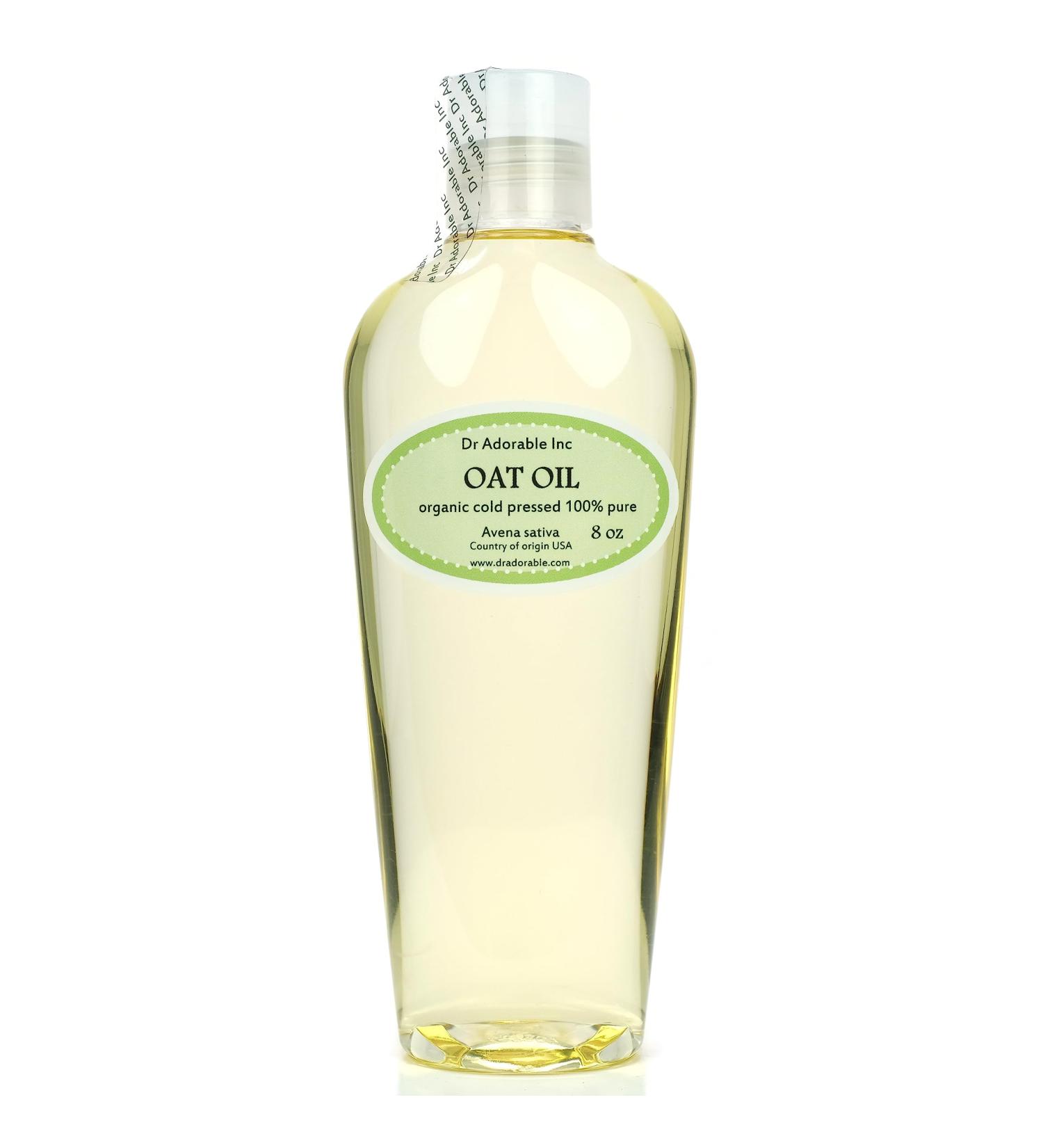 Buy Dr Adorable 8 oz Oat Oil - 100% Pure Organic Cold Pressed - Premium Quality for Optimal Skin & Hair Care - International Shipping Available - Buy Online on GoSupps.com