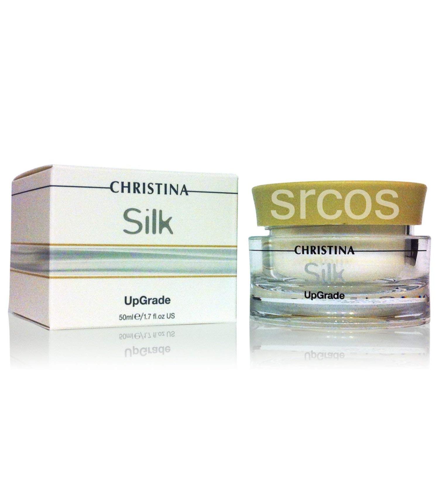 -CHRISTINA- Silk UpGrade Cream for Face with Vitamin A | Face Moisturizer Nourishes Smoothens & Protects the Skin for Normal and Dry Skin Types 50ml