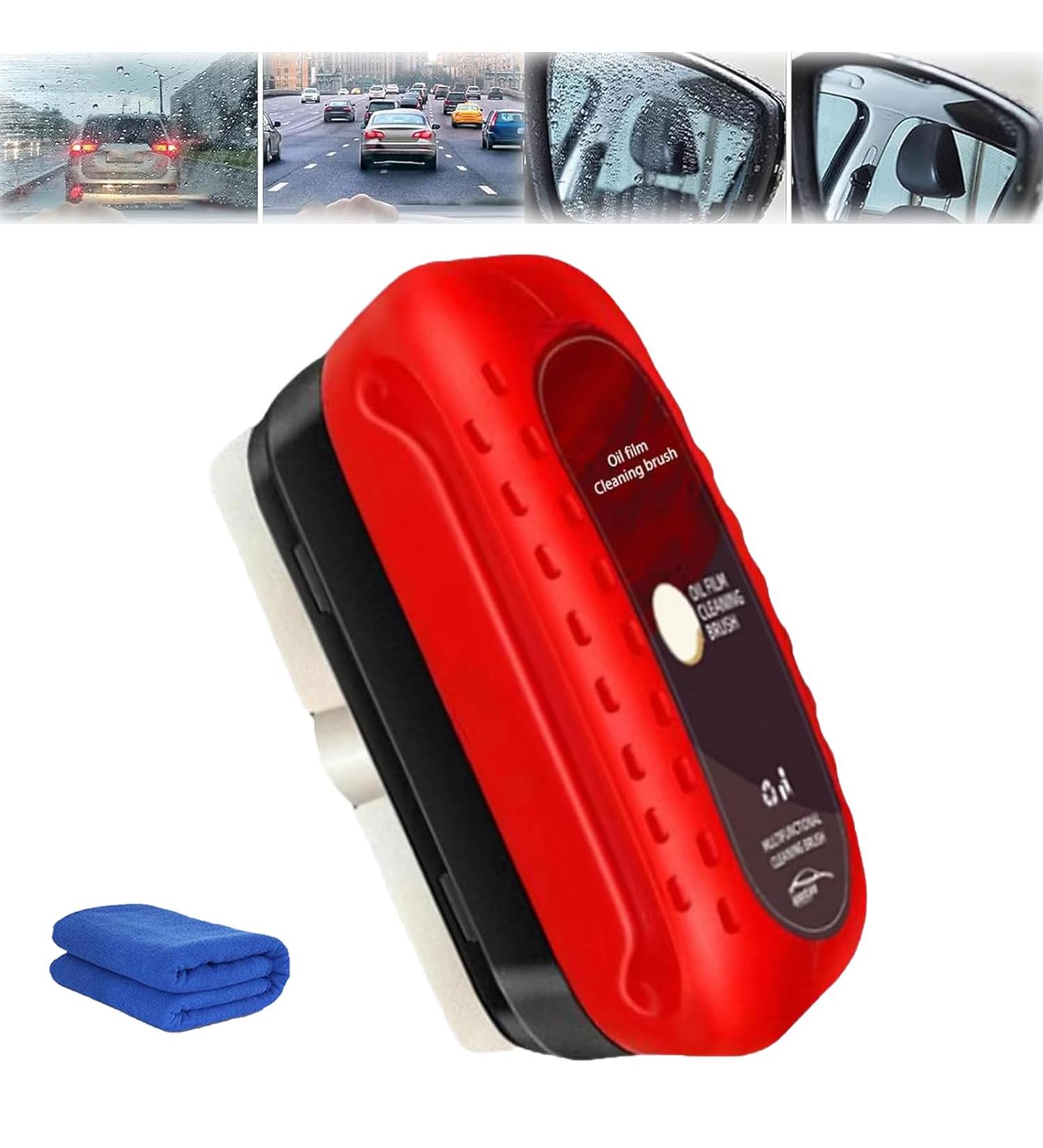 Automotive Oil Film Cleaning Brush Glass Cleaning Board Glass Oil Film Remover for Car Window Car Glass Oil Film Cleaner Glass Coating for Windshield Car Windshield Oil Film Remover (1CPS) - Buy Online on GoSupps.com