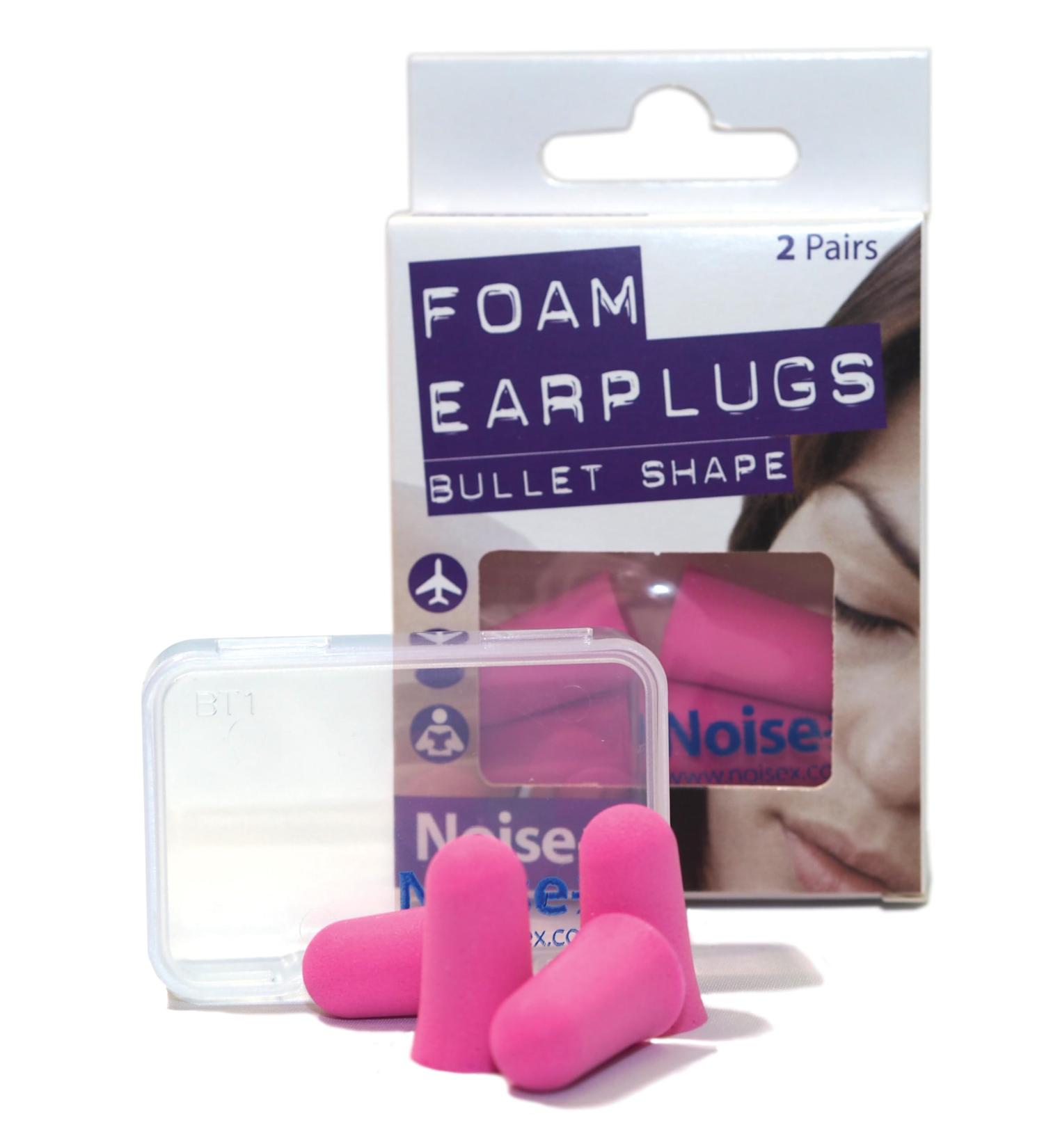 Noise-X earplugs foam 2 pieces