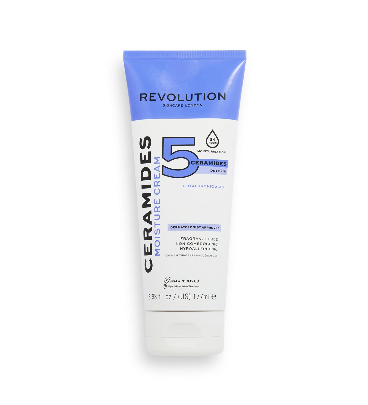 Revolution Skincare London Ceramides Moisturizing Cream 177ml - Buy Online on GoSupps.com