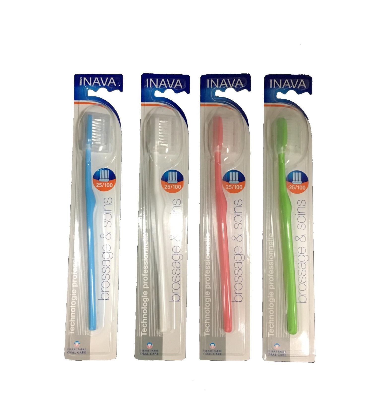 Inava 25/100 Toothbrush - Premium Oral Care | International Shipping Available - Buy Online on GoSupps.com