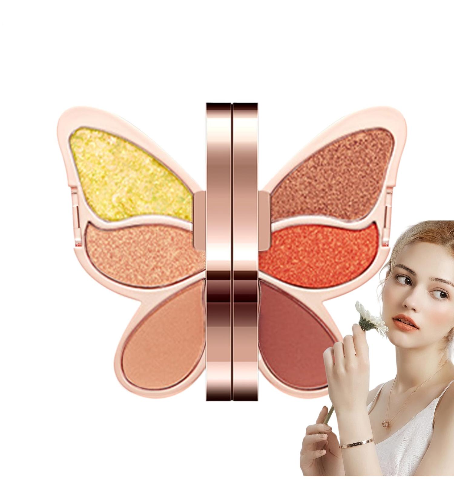 Eyewear Eye Makeup Studio 6 Colours Eye Shadow Waterproof Eyeshadow and Shimmer Makeup for Colorful Eyes for Women for - Buy Online on GoSupps.com