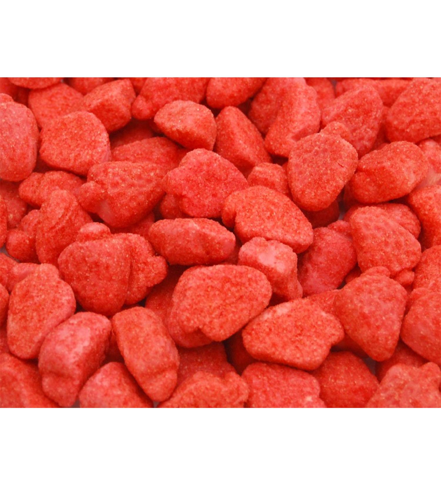 Foam Strawberries 500g Share Bag by The Gourmet Sweet Company