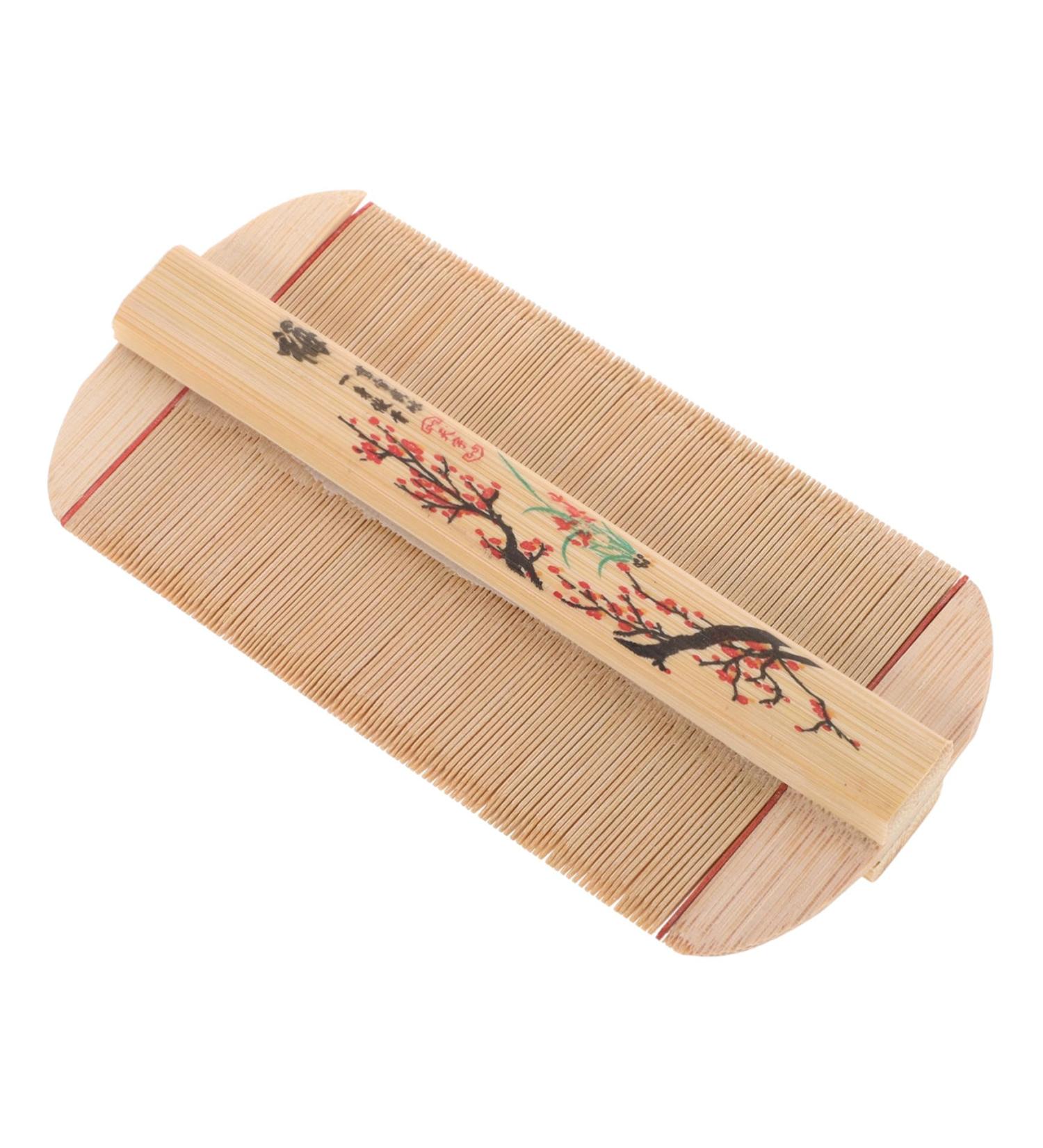 VALICLUD Peigne pour Chien et Chat Dents Ultra-fines en Bambou Naturel Peigne D m lant Vintage Compact pour Toilettage Quotidien Soin Doux du Pelage et limination des Poils - Buy Online on GoSupps.com