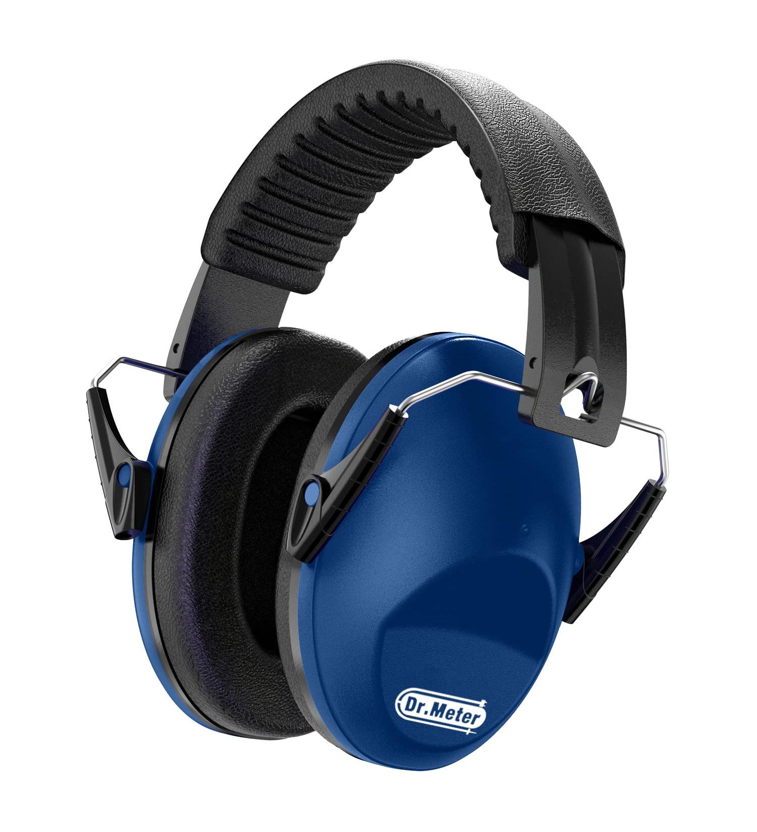 Dr.meter Ear Defenders Children Children Ear Defenders SNR 27dB Protective Earmuffs with Noise Blocking Children Ear muffs for Sleeping Studying Adjustable Head Band Navy blue - Buy Online on GoSupps.com